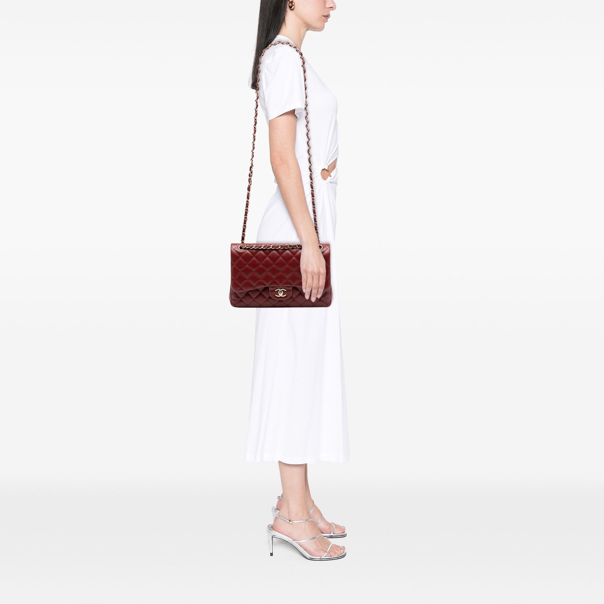 Chanel Jumbo Classic Lambskin Double Flap - image 6