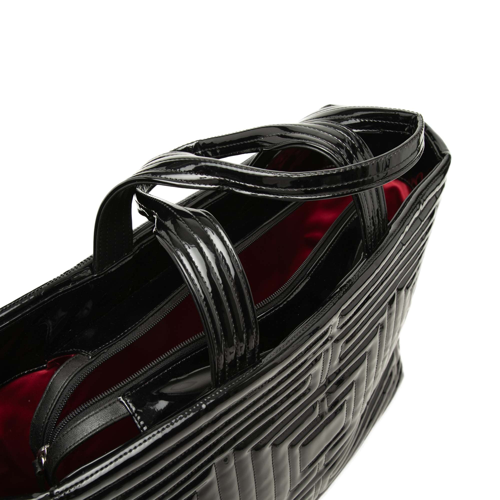 Chanel Vinyl Coco Ming Grand Shopping Tote - image 5
