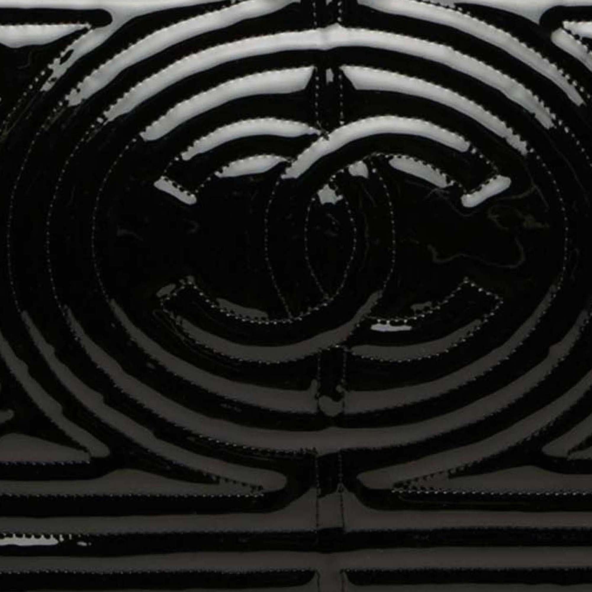 Chanel Vinyl Coco Ming Grand Shopping Tote - image 6