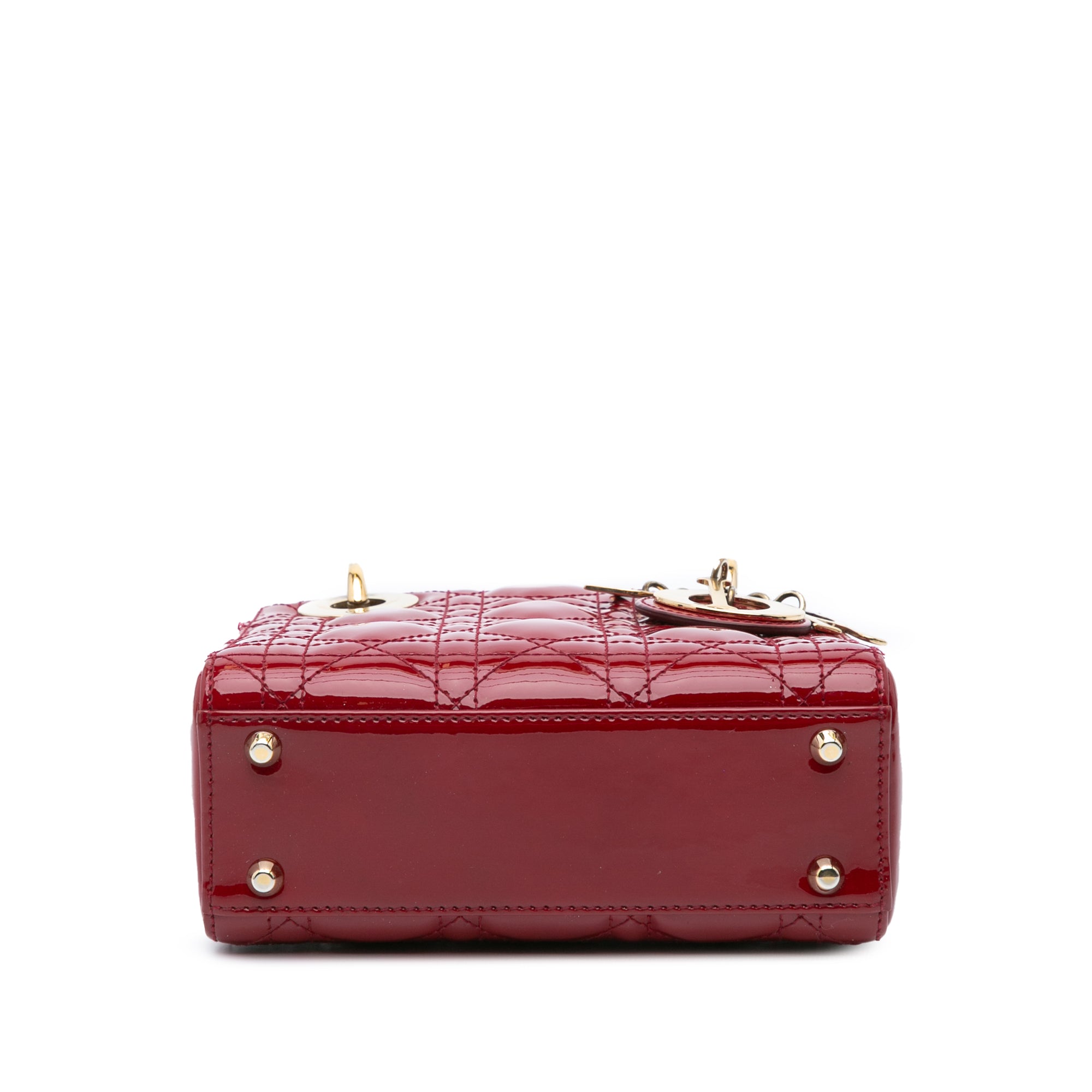 Dior Mini Patent Cannage Lady Dior - image 3