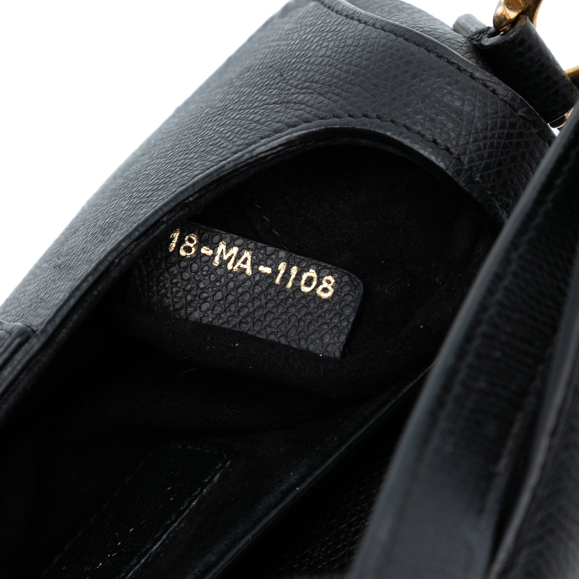 Dior Micro Goatskin Saddle Bag - image 6
