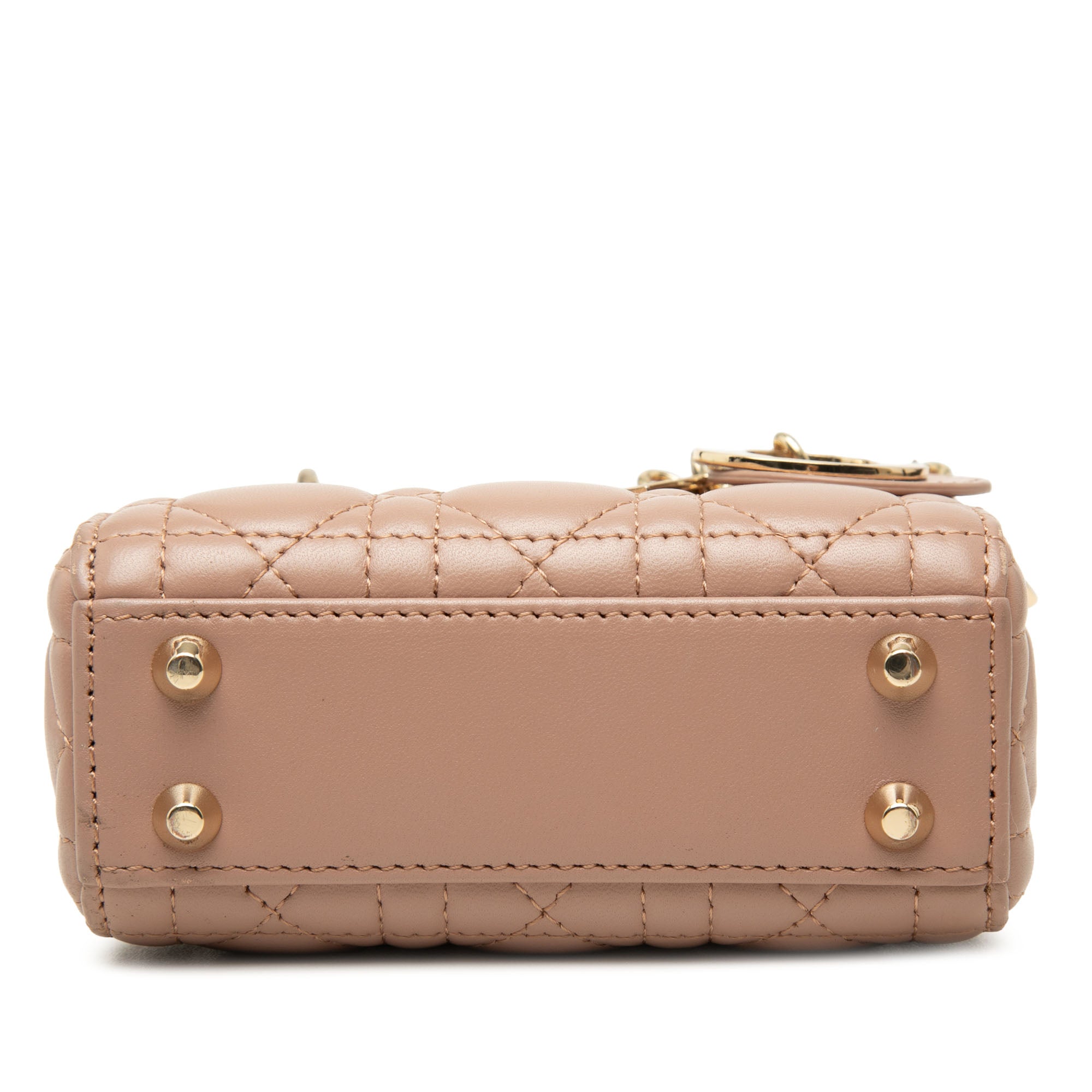 Dior Mini Lambskin Cannage Lady Dior - image 3
