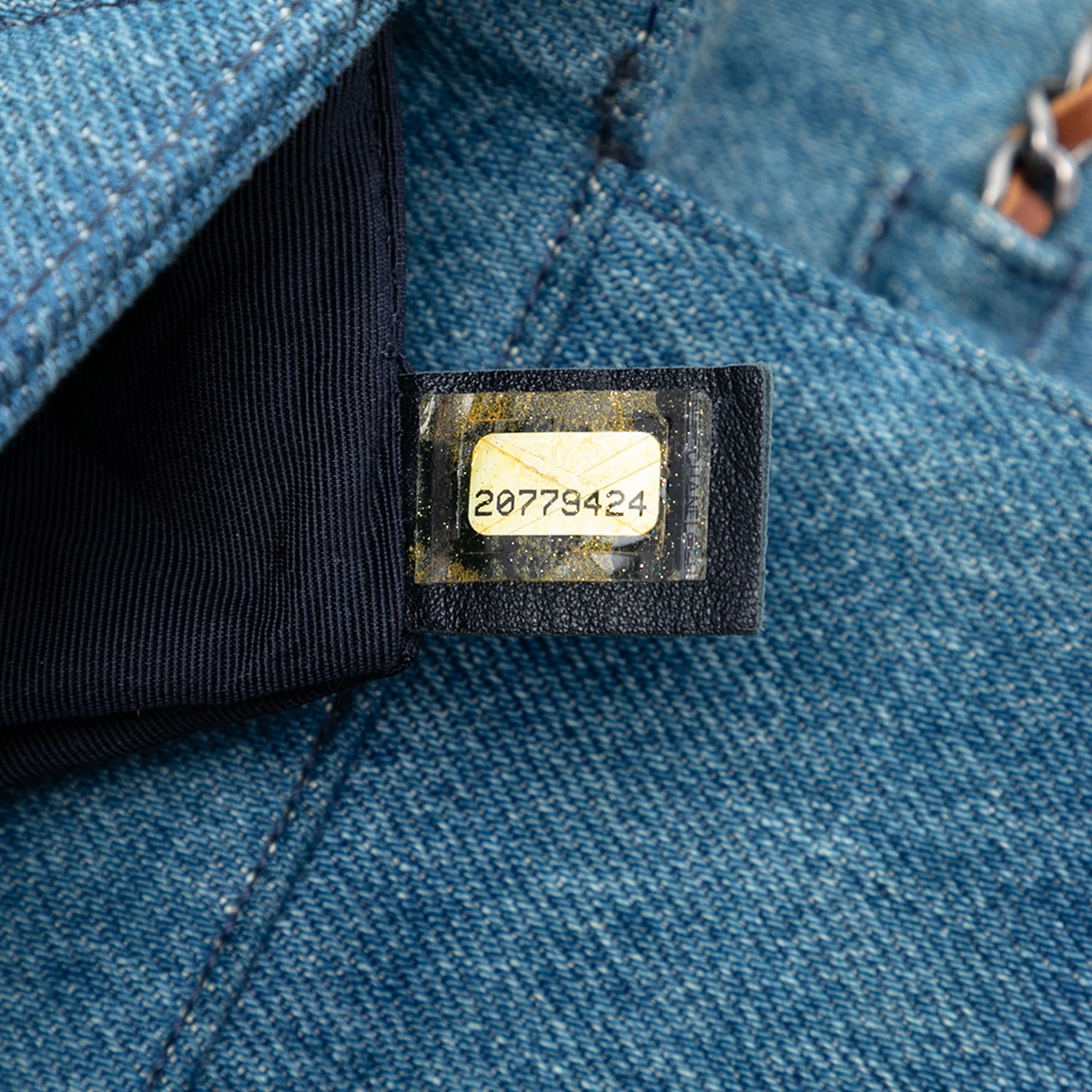 Chanel CC Denim Fringe Single Flap - image 6