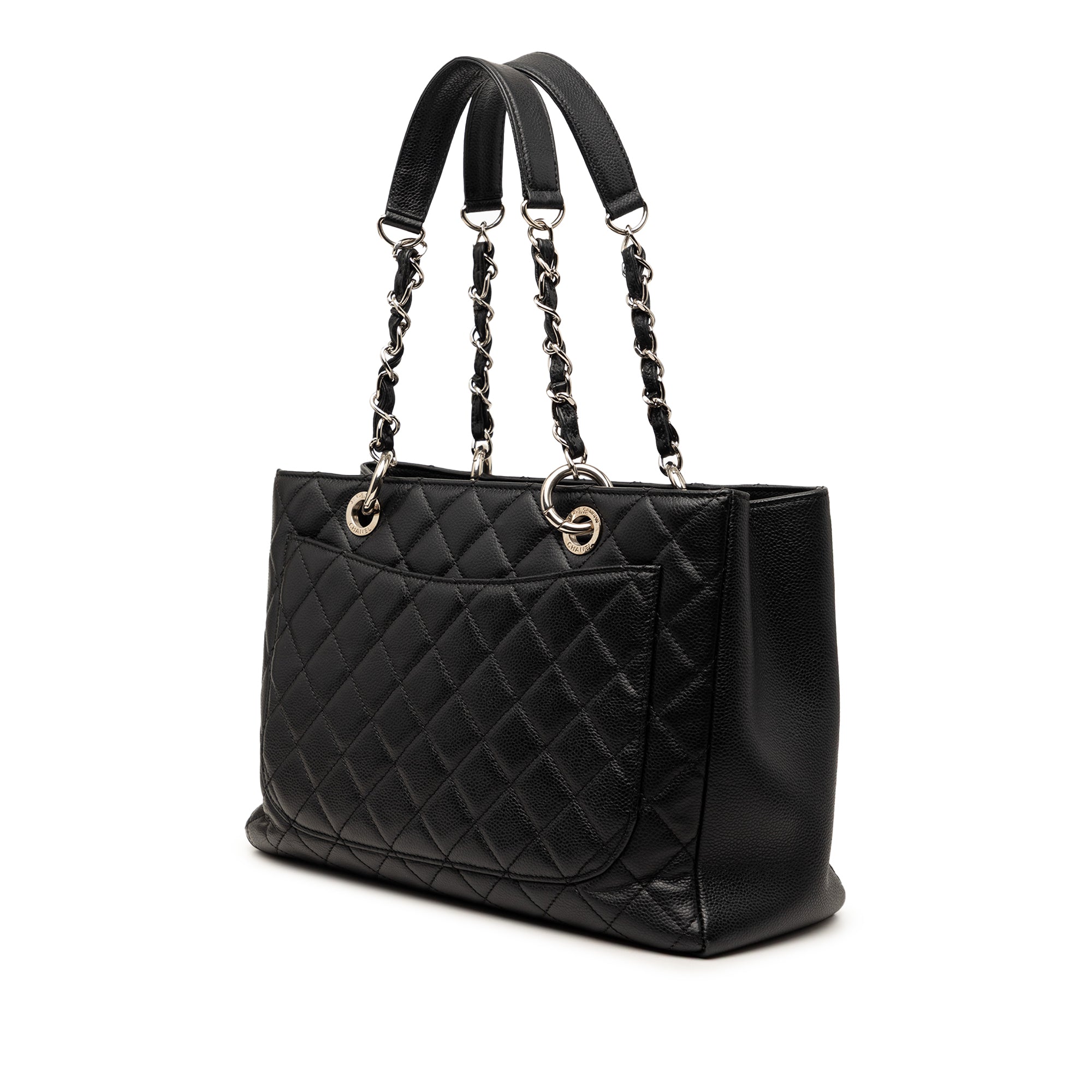 Chanel Caviar Grand Shopping Tote - image 2