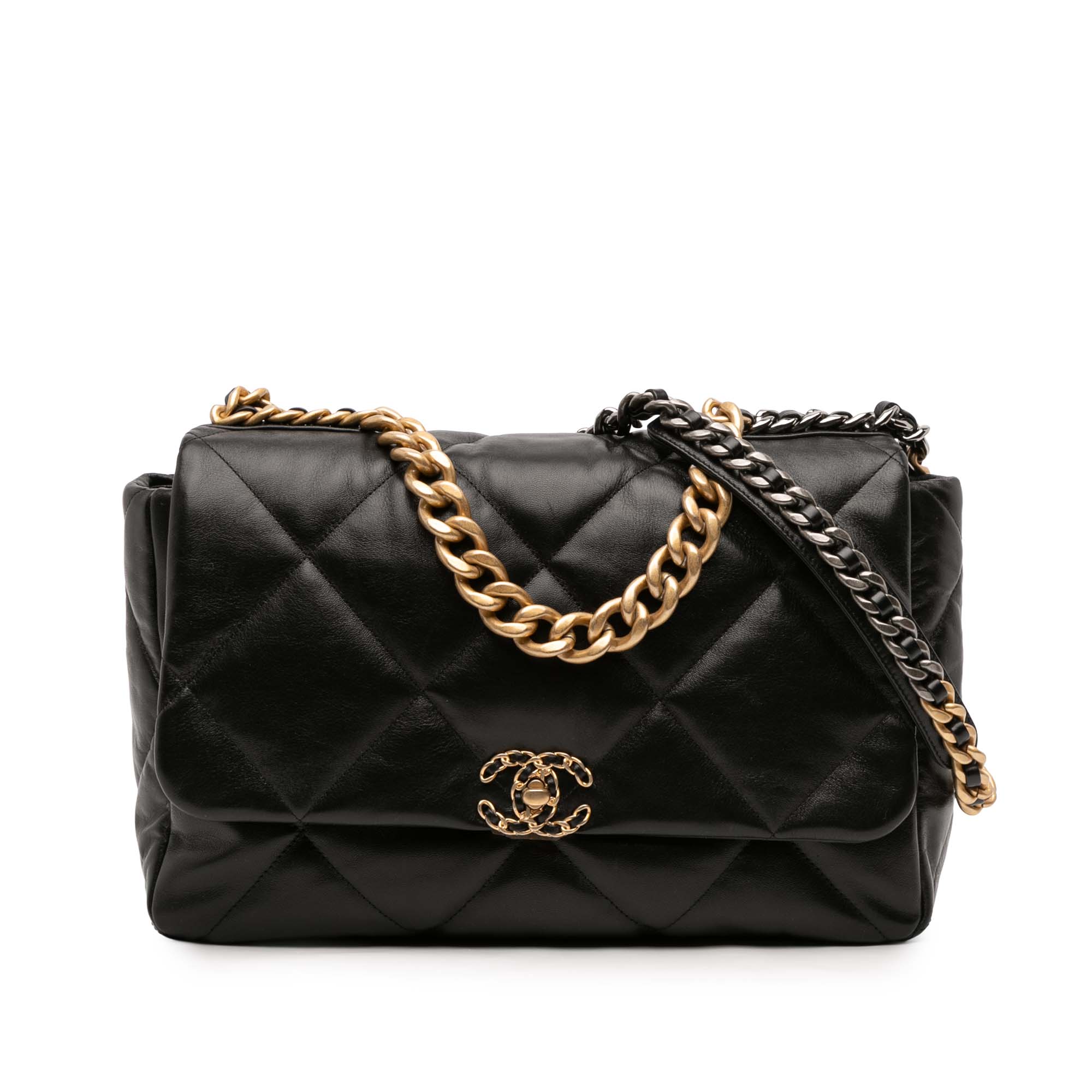 Chanel Maxi Lambskin 19 Flap - image 1