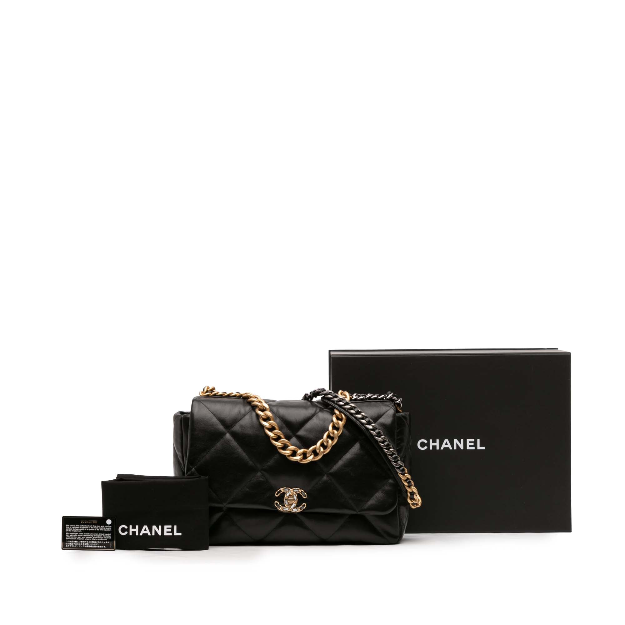 Chanel Maxi Lambskin 19 Flap - image 12