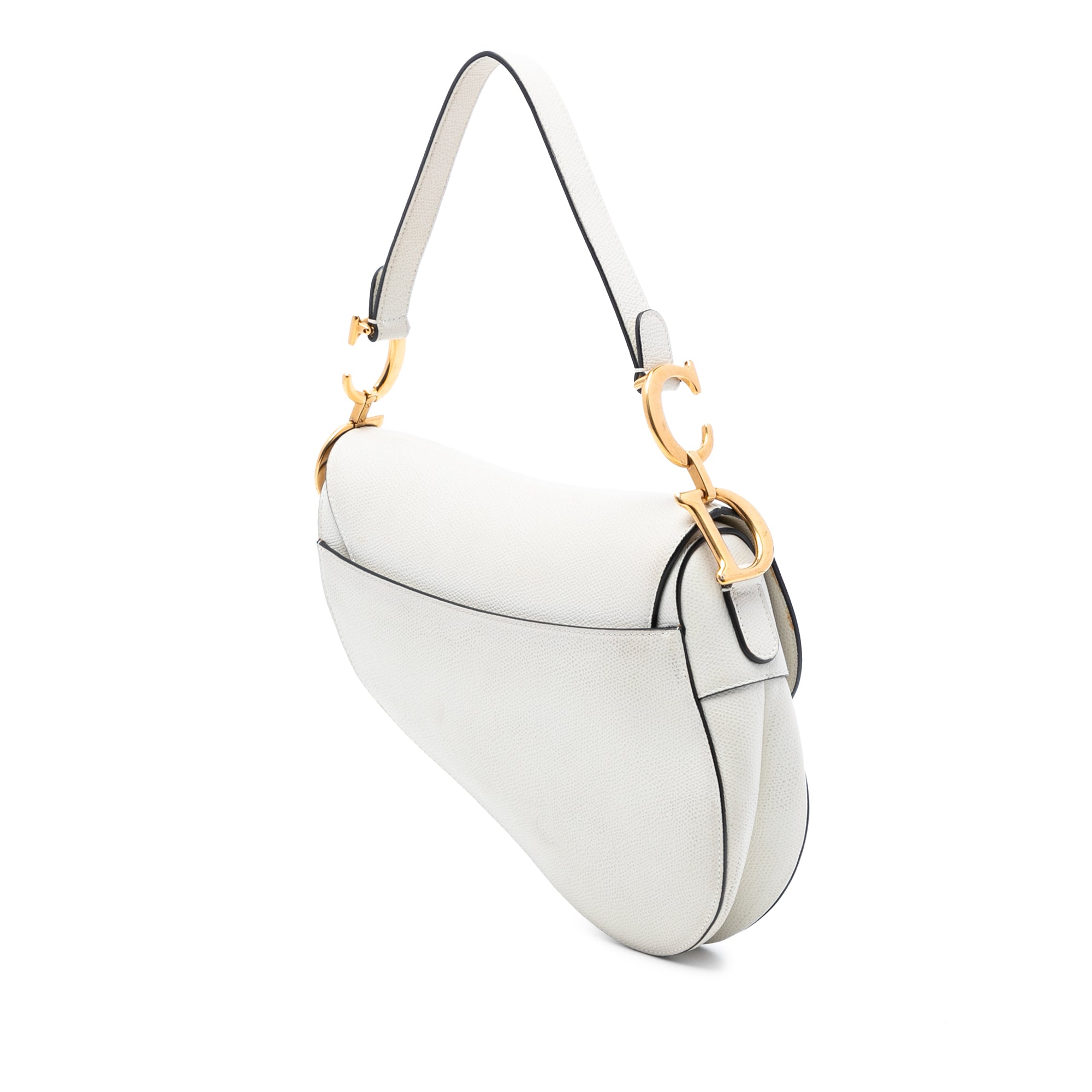 Dior Grained Calfskin Saddle Bag - image 2