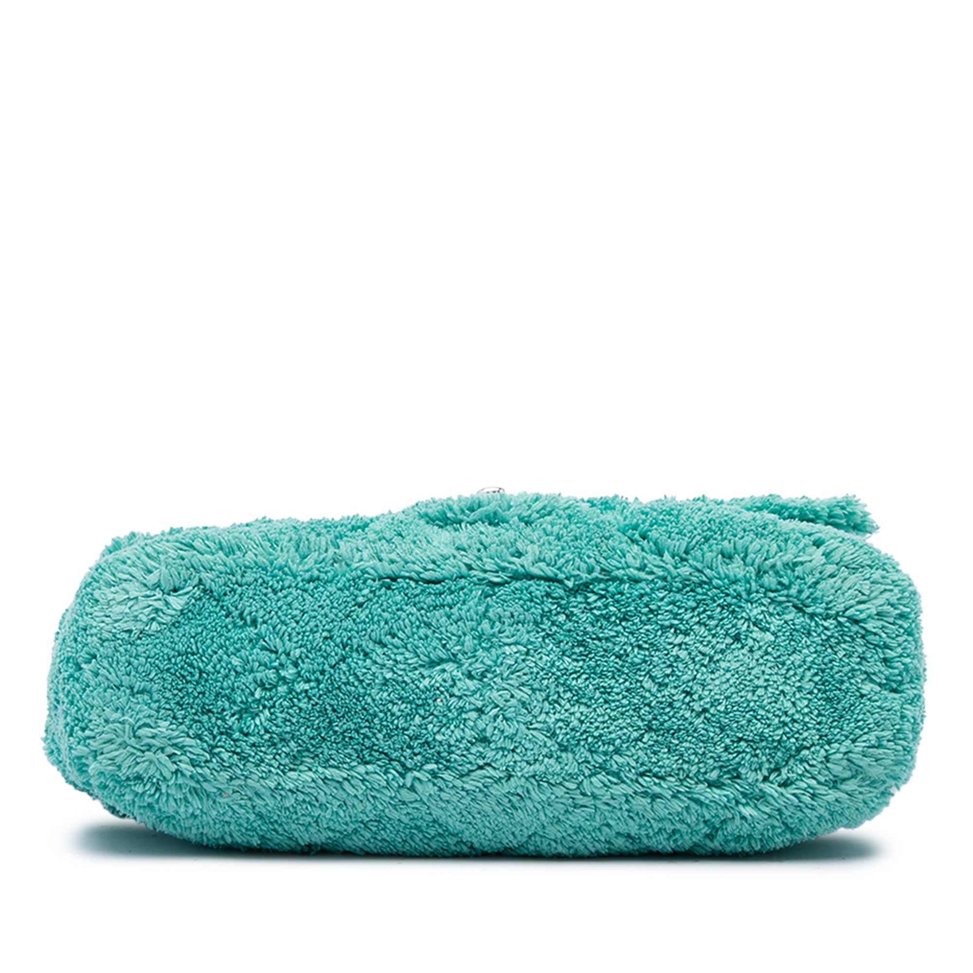 Chanel Medium Quilted Terry Cloth Coco Beach Flap - image 3