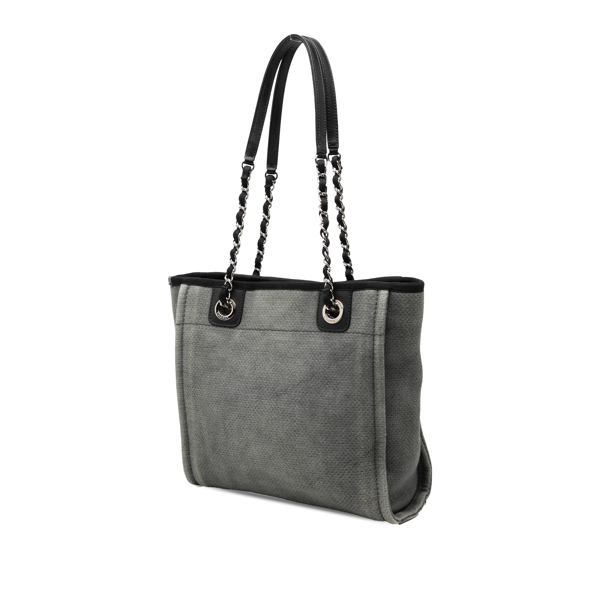 Chanel Mini Canvas Deauville Tote - image 2