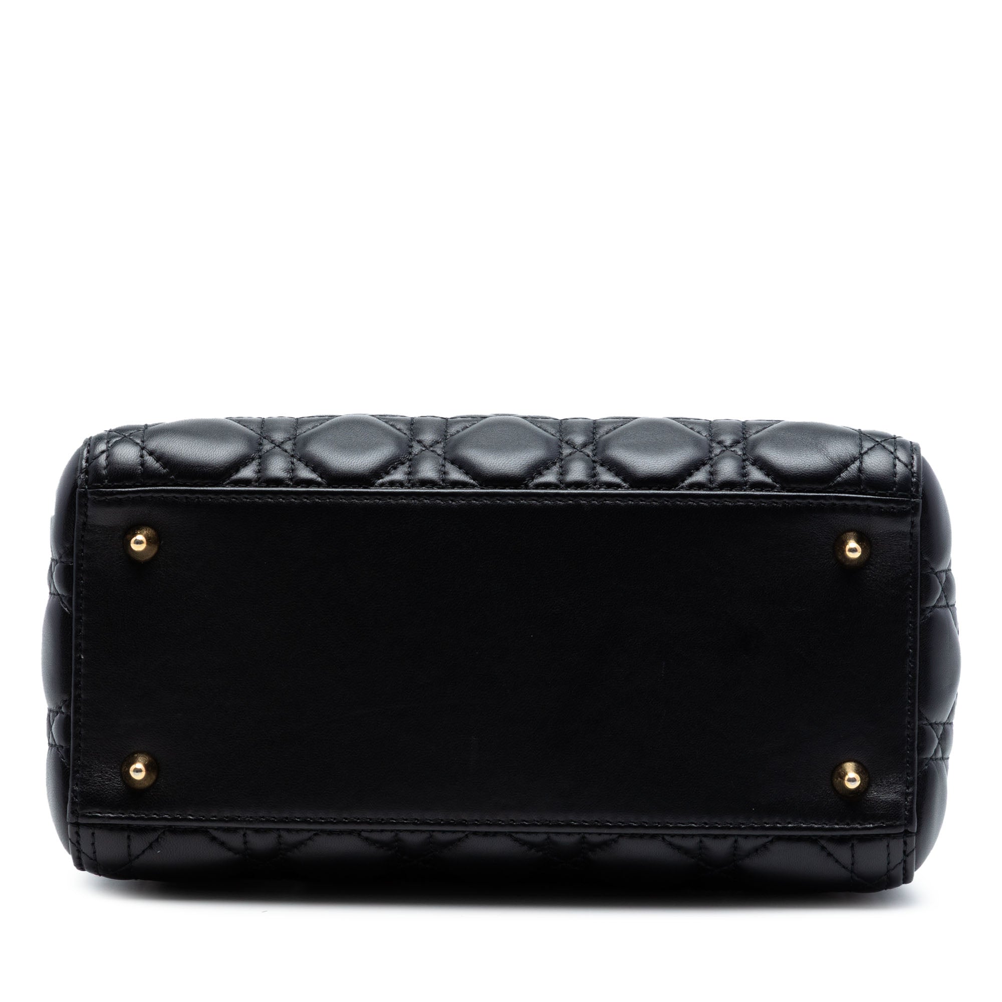 Dior Medium Lambskin Cannage Lady Dior - image 3