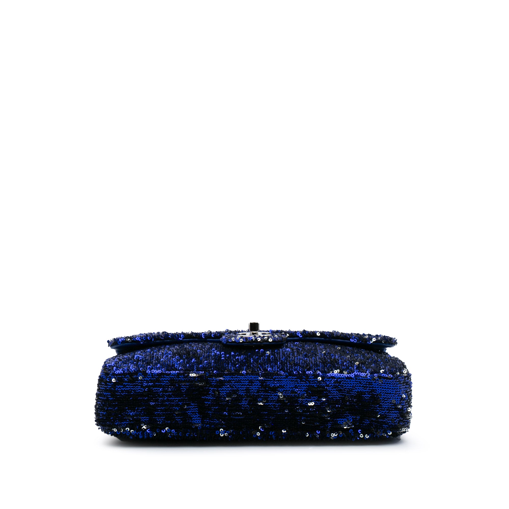 Chanel Medium Classic Sequin Single Flap - image 3