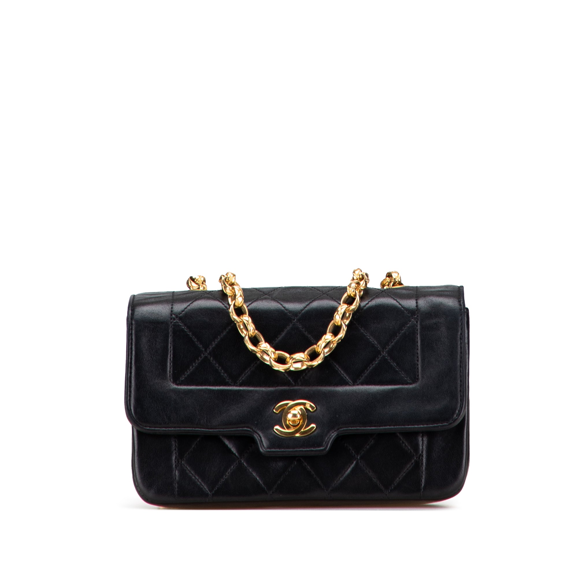 Chanel Mini Quilted Lambskin Single Flap - image 1