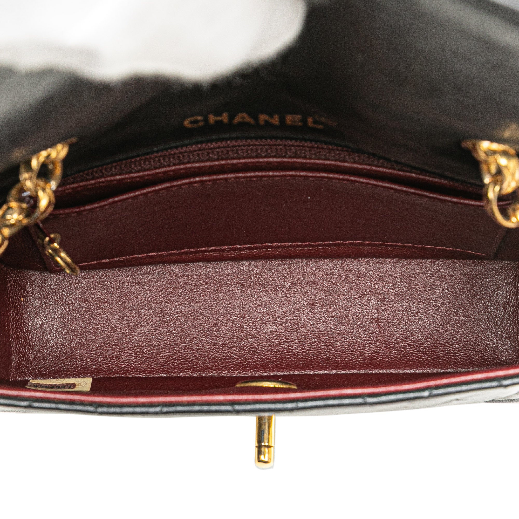 Chanel Mini Quilted Lambskin Single Flap - image 4
