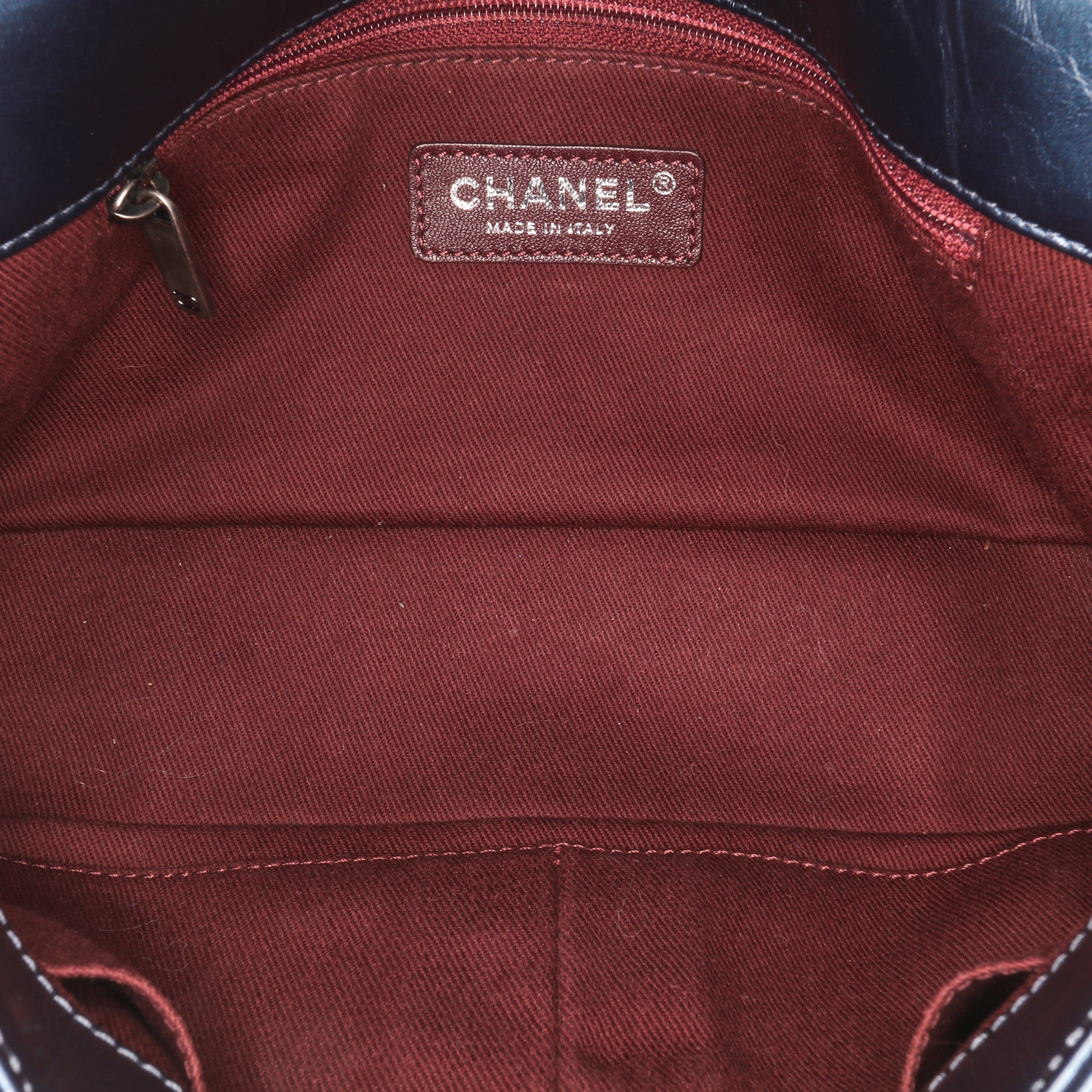 Chanel Quilted Glazed Calfskin Coco Pleats Flap - image 4