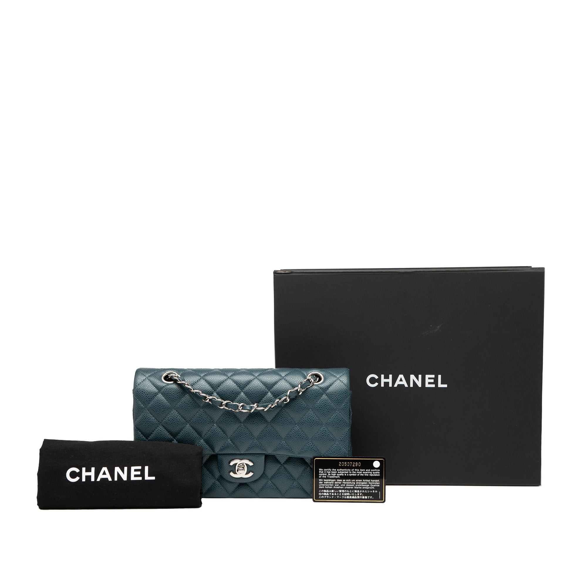 Chanel Medium Classic Caviar Double Flap - image 10