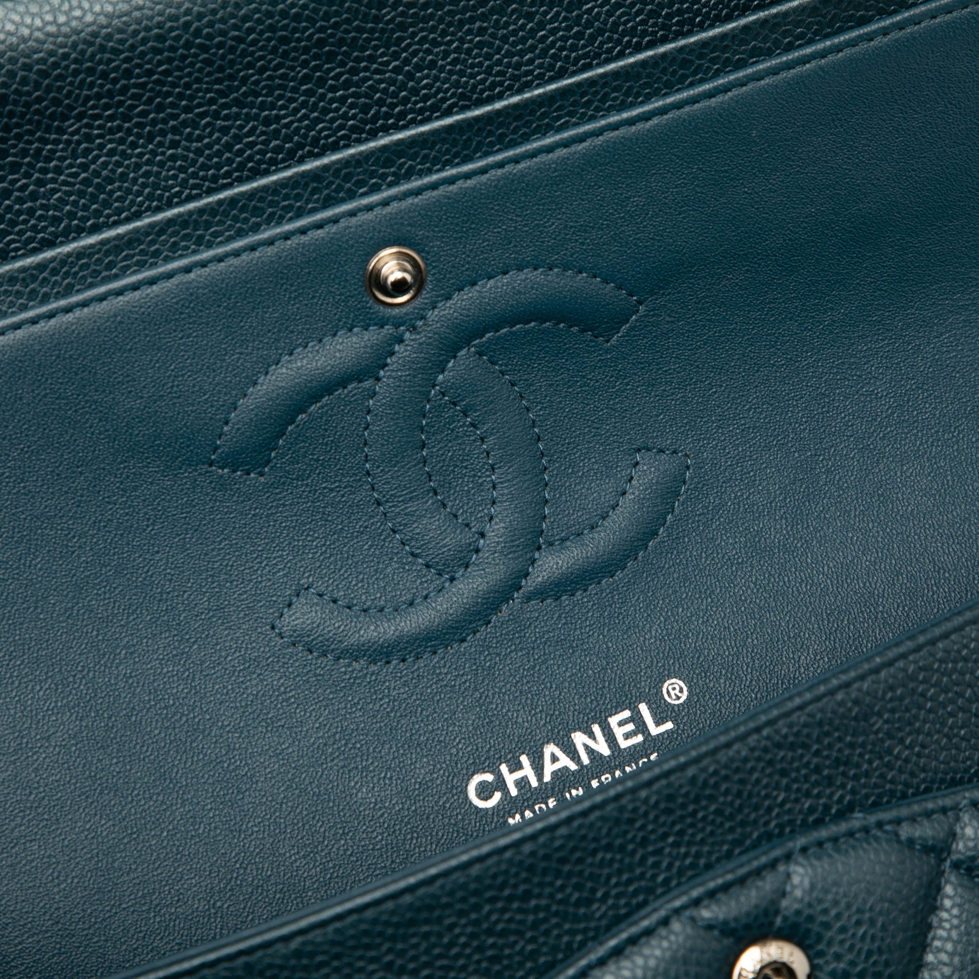 Chanel Medium Classic Caviar Double Flap - image 7