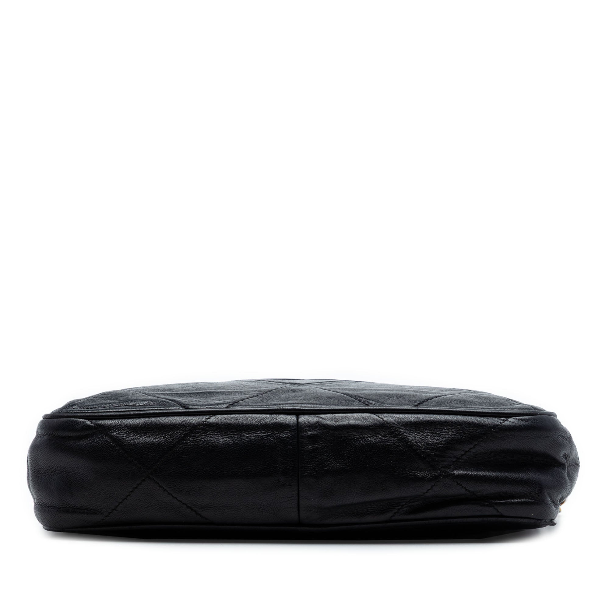 Chanel CC Quilted Lambskin Tassel Camera Bag - image 3