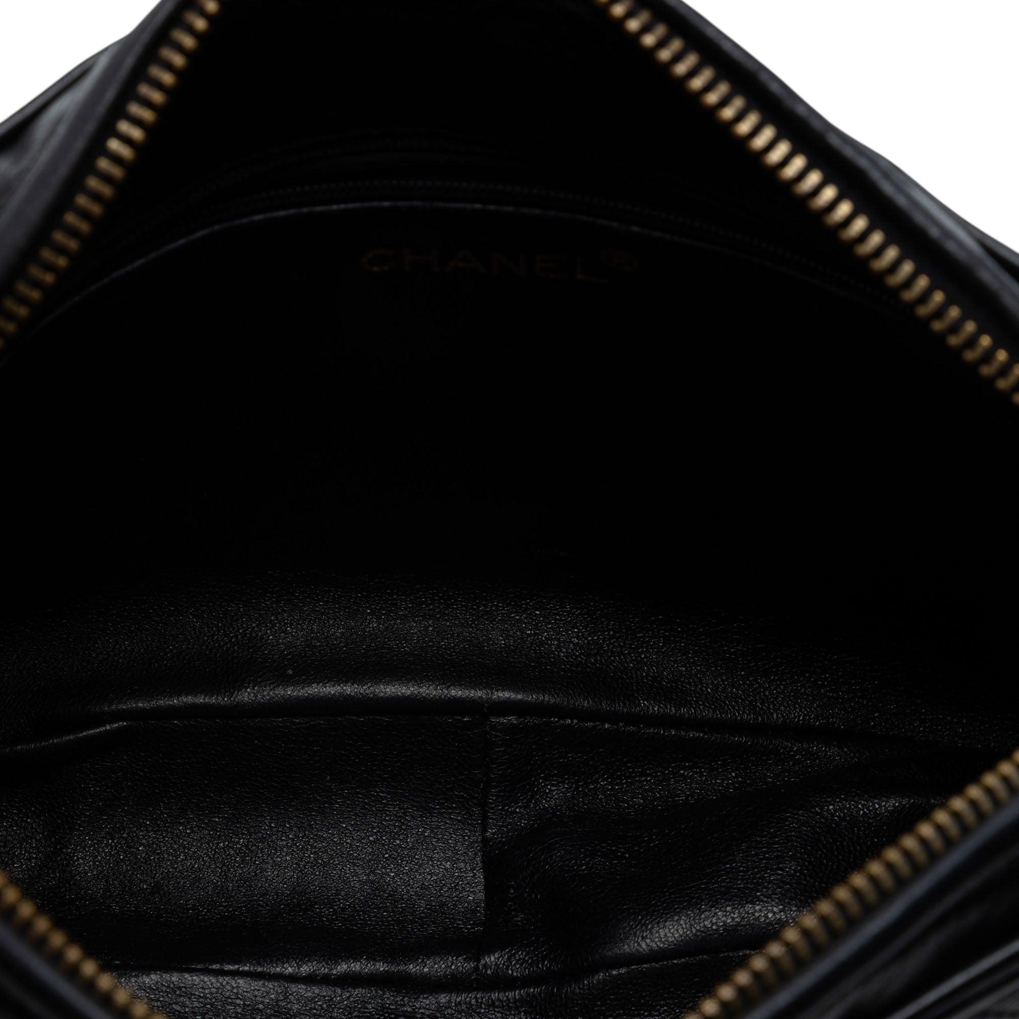 Chanel CC Quilted Lambskin Tassel Camera Bag - image 4
