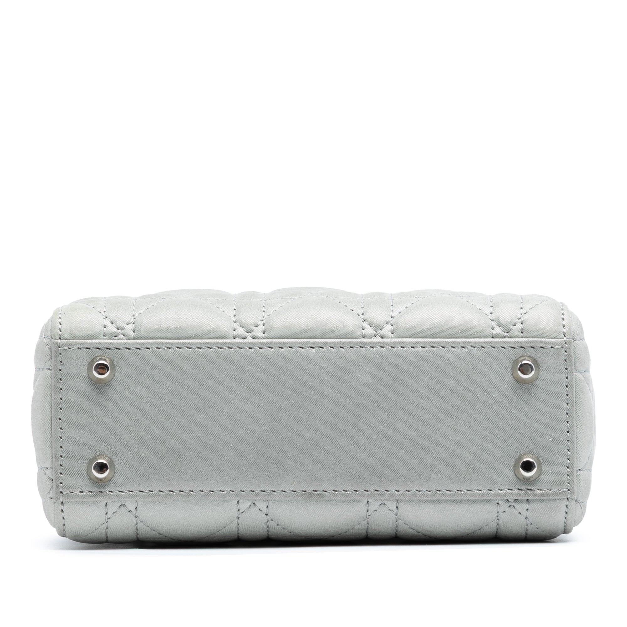 Dior Mini Iridescent Lambskin Cannage Lady Dior - image 3