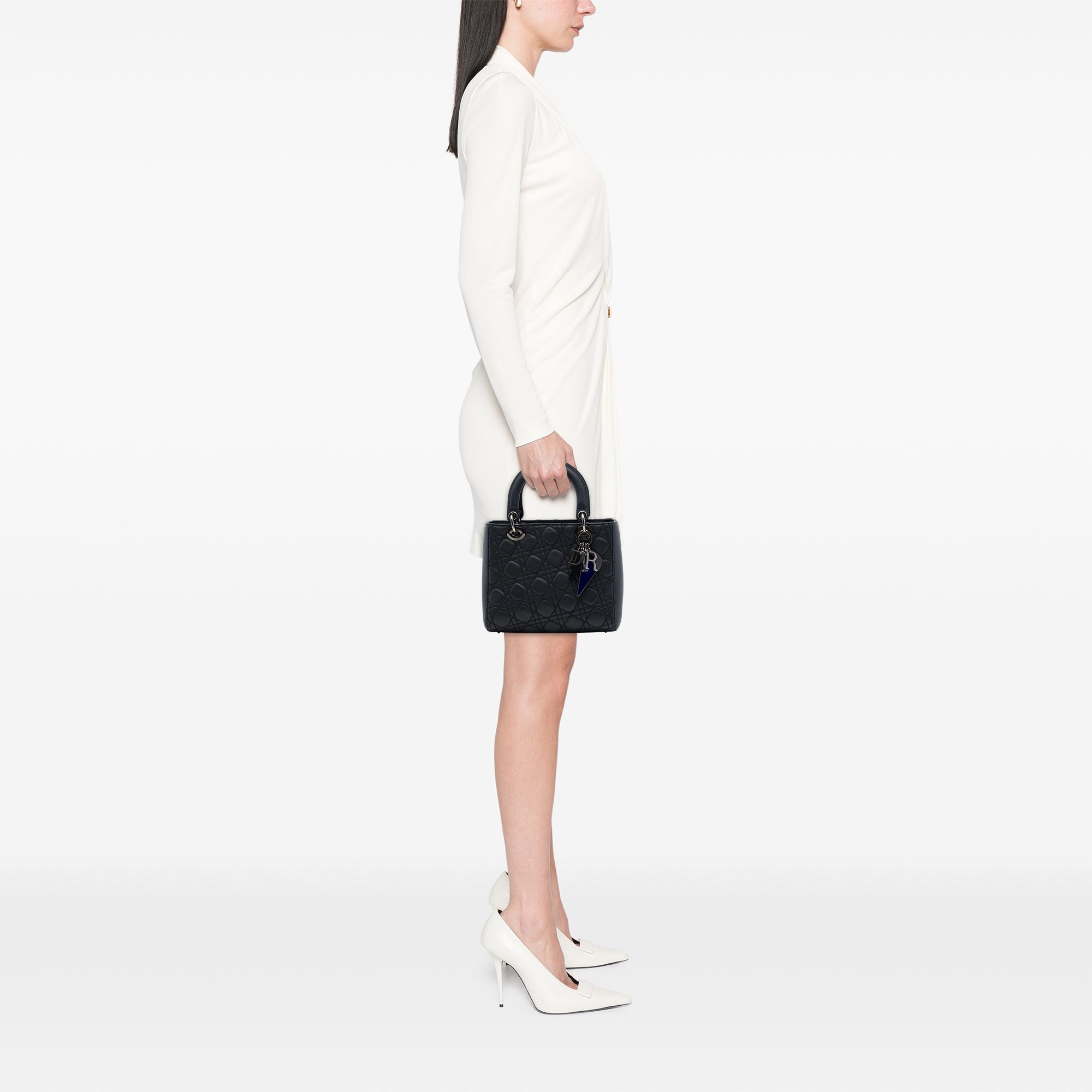 Dior Anselm Reyle Medium Lambskin Cannage Lady Dior - image 6
