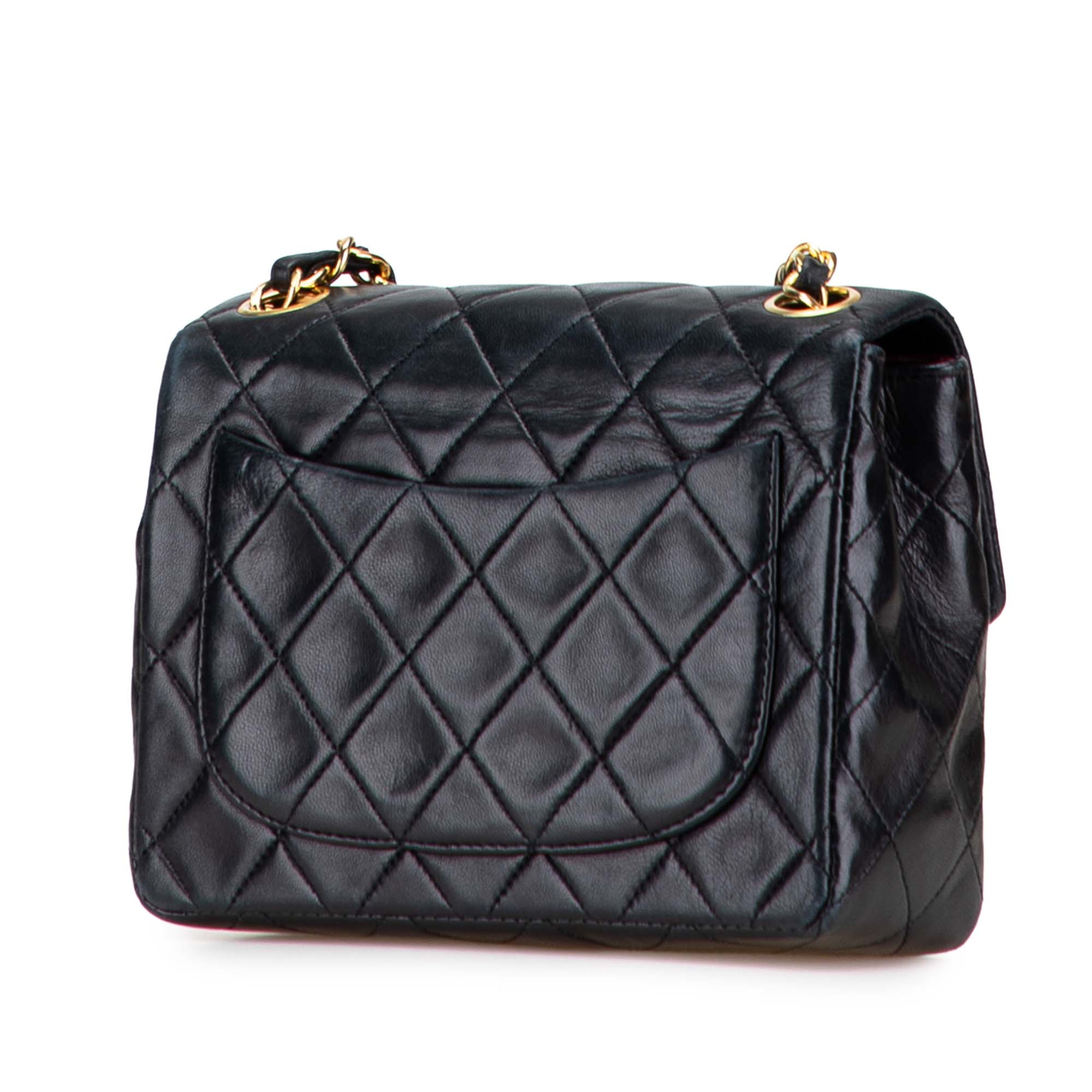 Chanel Mini Square Classic Lambskin Single Flap - image 2