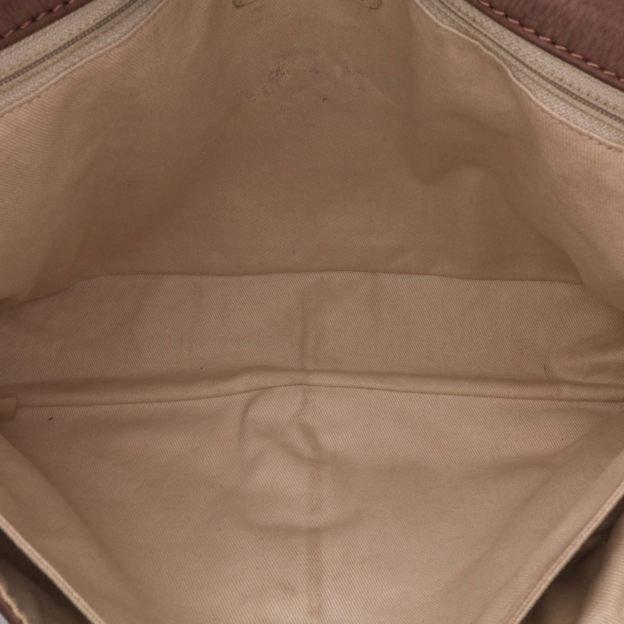 Chanel Large Quilted Nubuck Natural Beauty Split Pocket Flap - image 5
