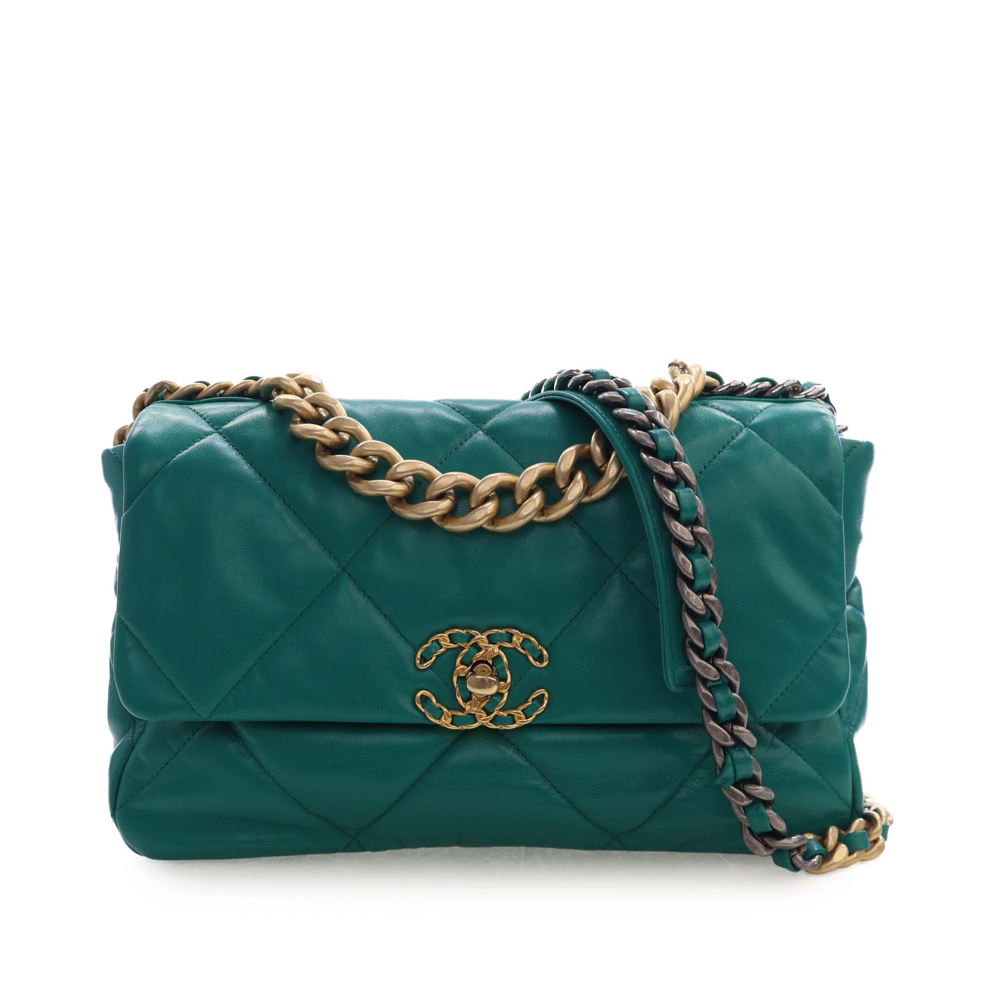 Chanel Large Lambskin 19 Flap - image 1