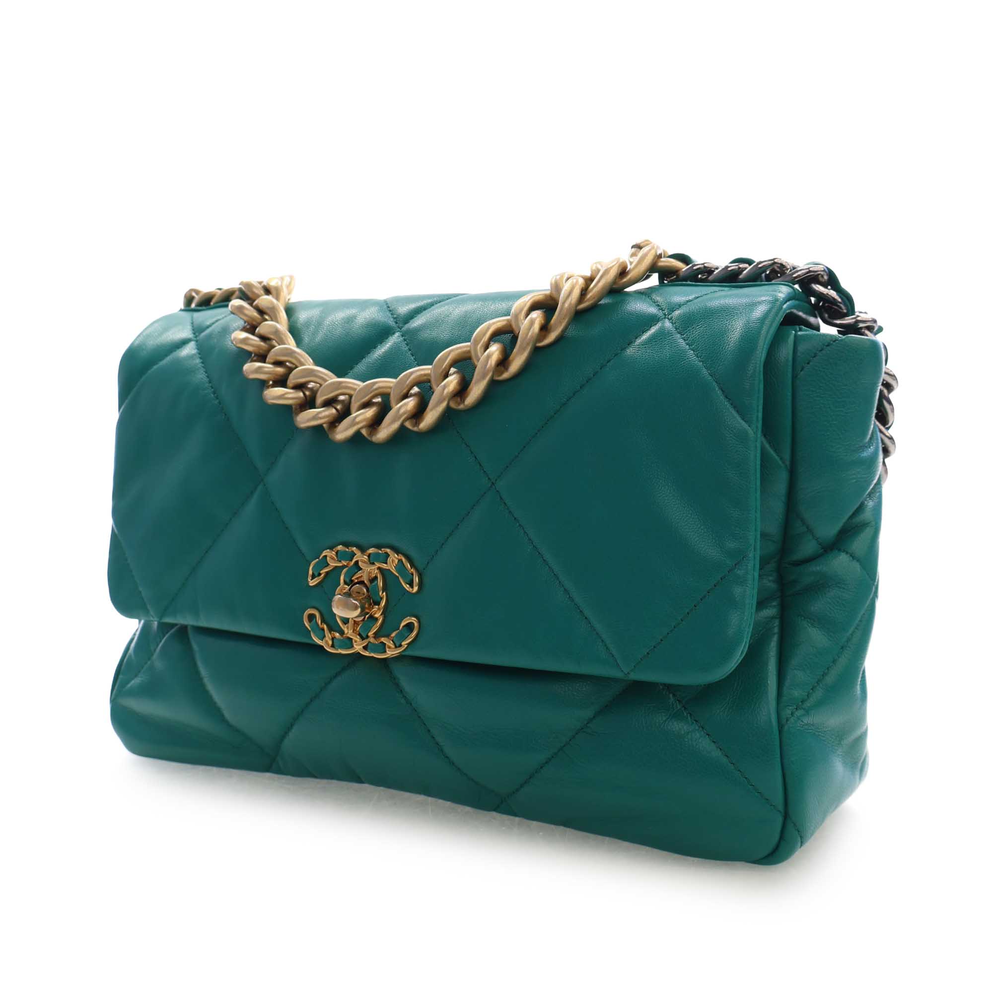 Chanel Large Lambskin 19 Flap - image 2