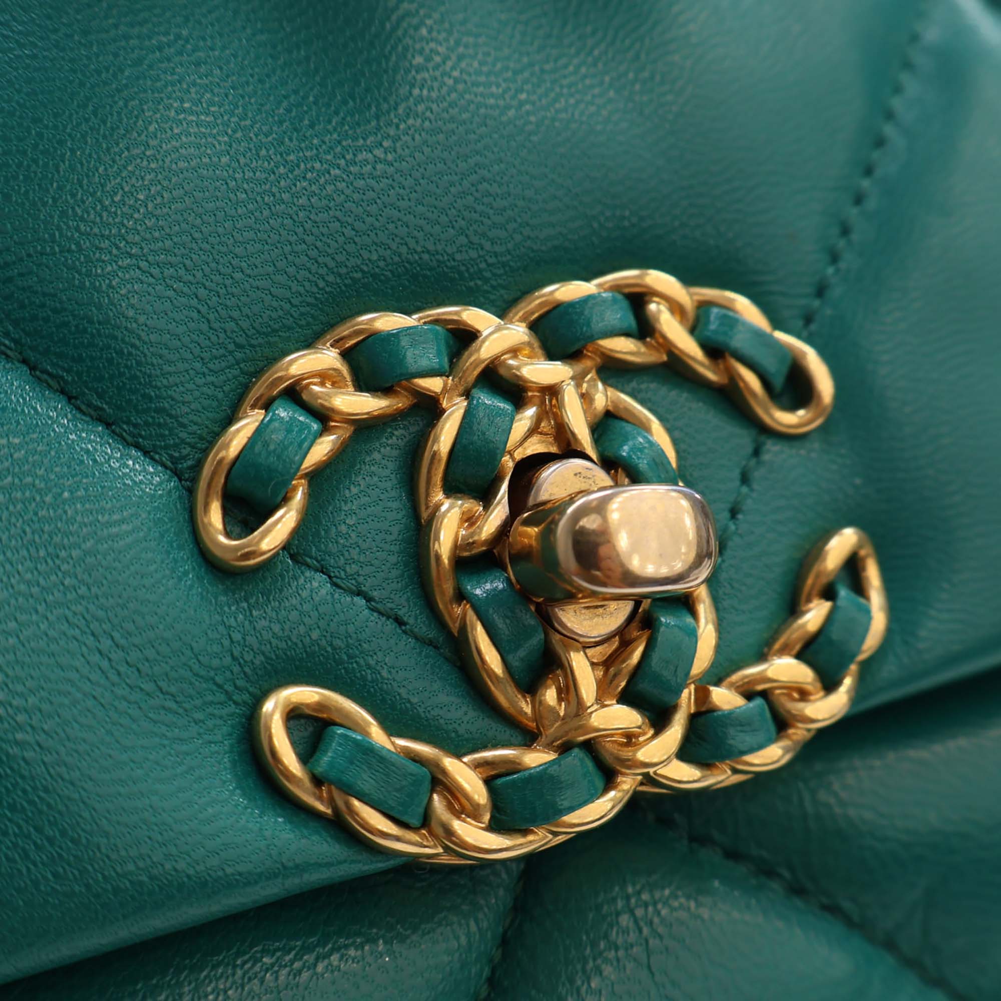 Chanel Large Lambskin 19 Flap - image 8