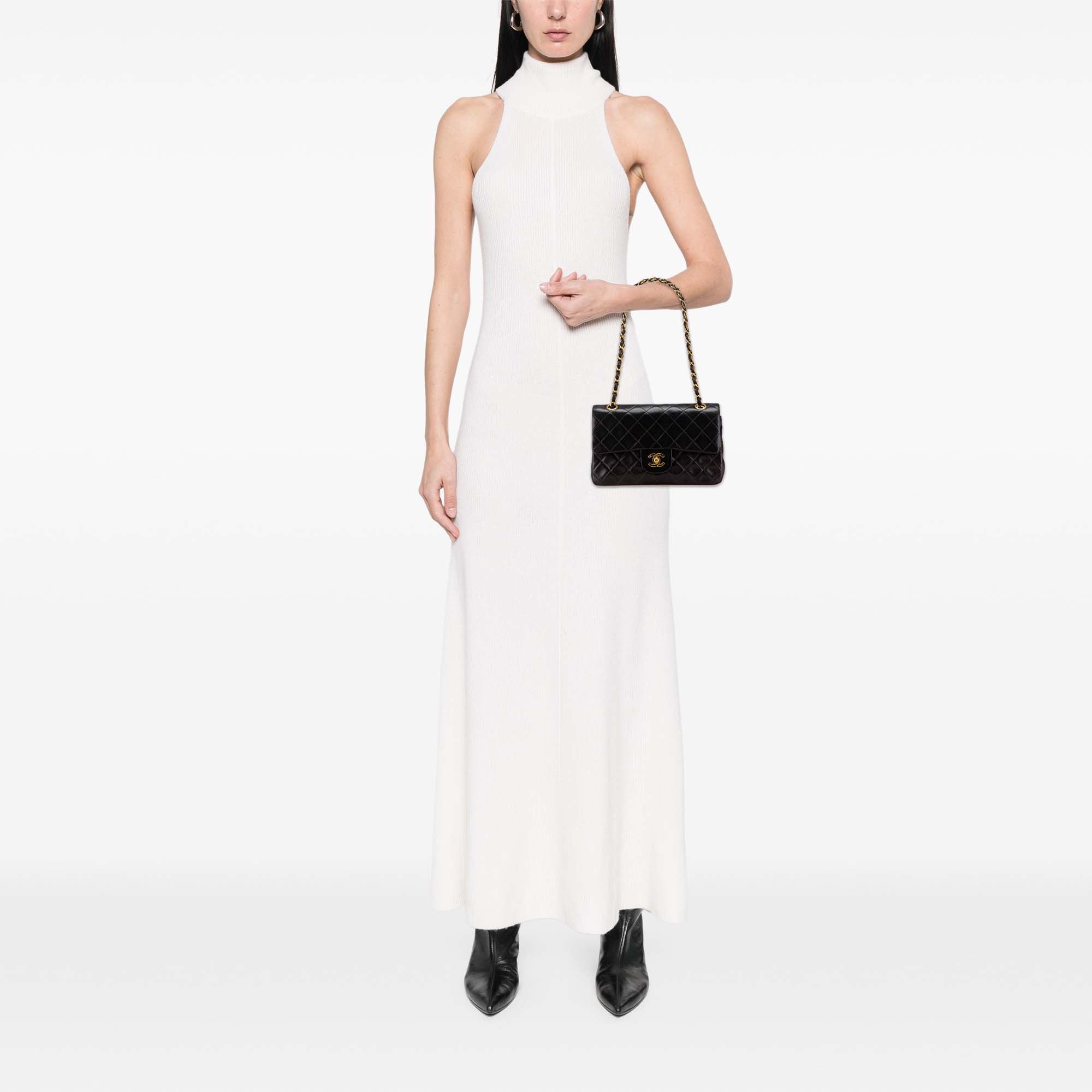 Chanel Small Classic Lambskin Double Flap - image 10