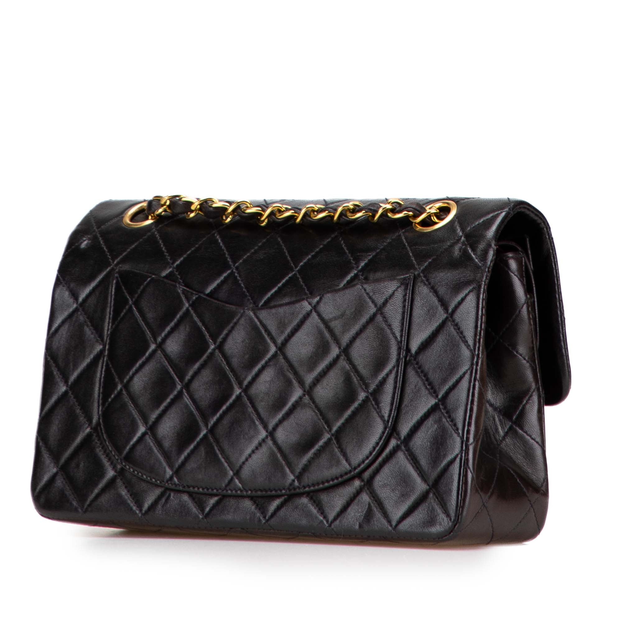 Chanel Small Classic Lambskin Double Flap - image 2