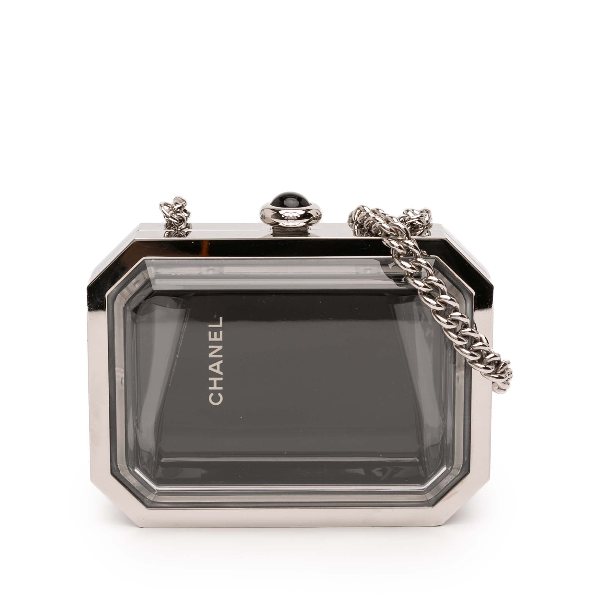 Chanel Metal Acrylic Premiere Minaudiere on Chain - image 1
