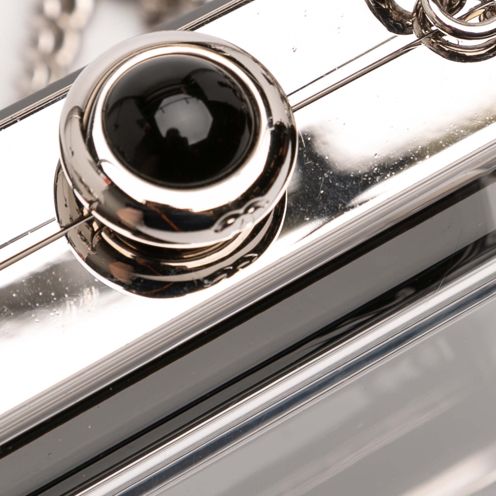 Chanel Metal Acrylic Premiere Minaudiere on Chain - image 7