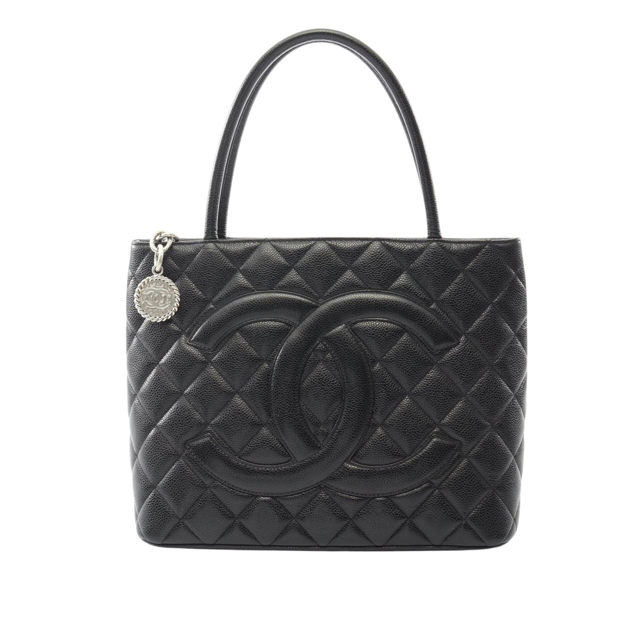 Chanel Caviar Medallion Tote - image 1
