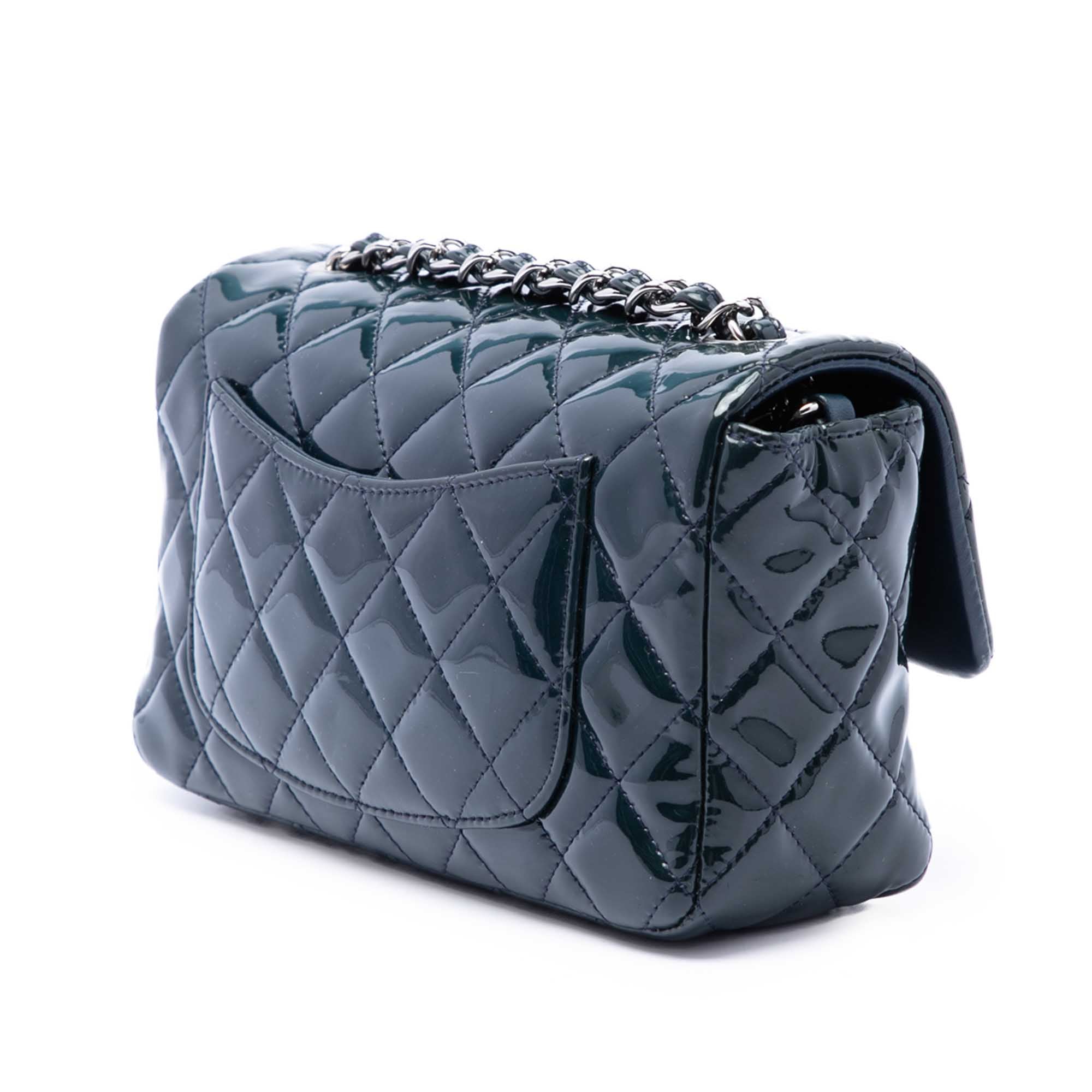 Chanel Mini Rectangular Classic Patent Single Flap - image 2