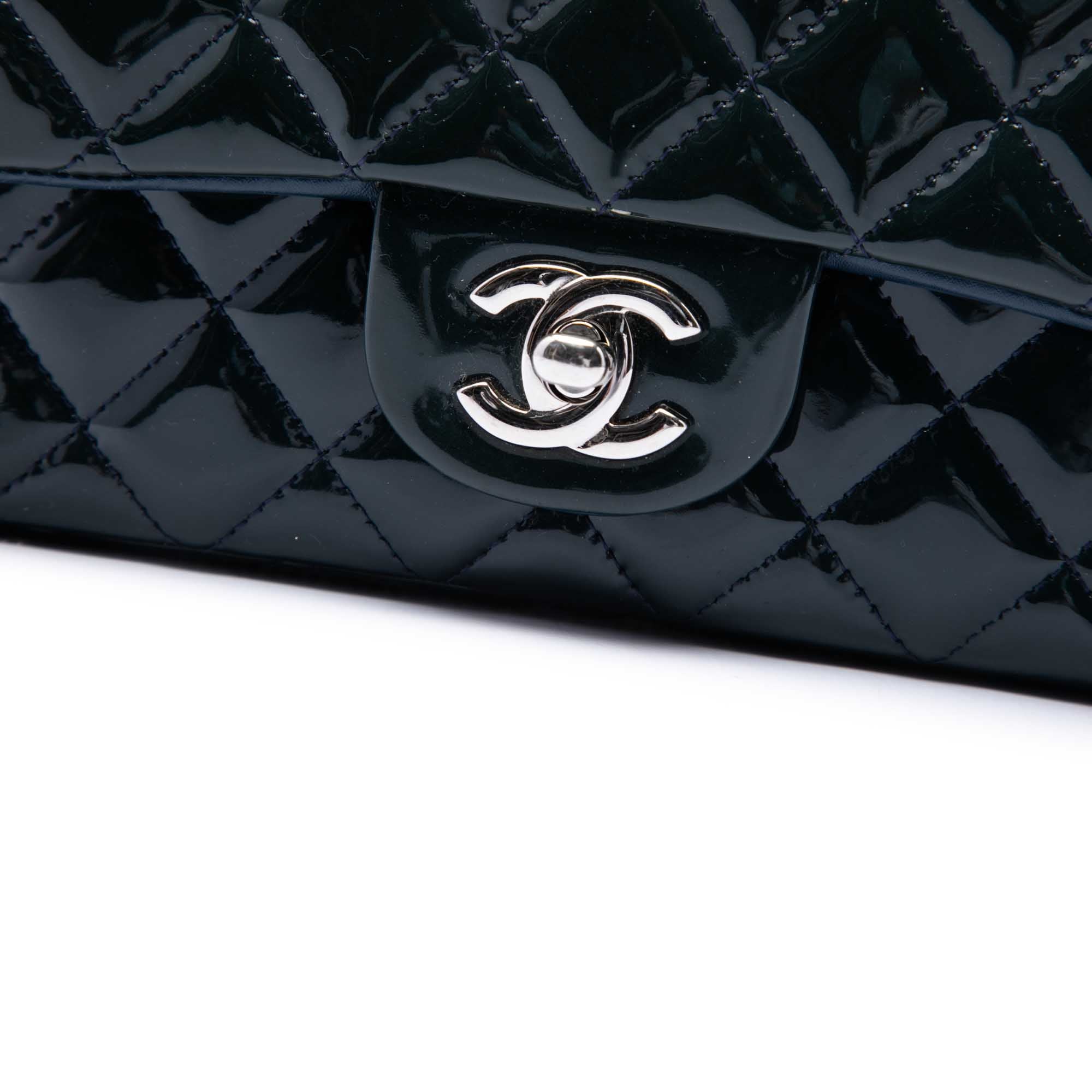 Chanel Mini Rectangular Classic Patent Single Flap - image 5