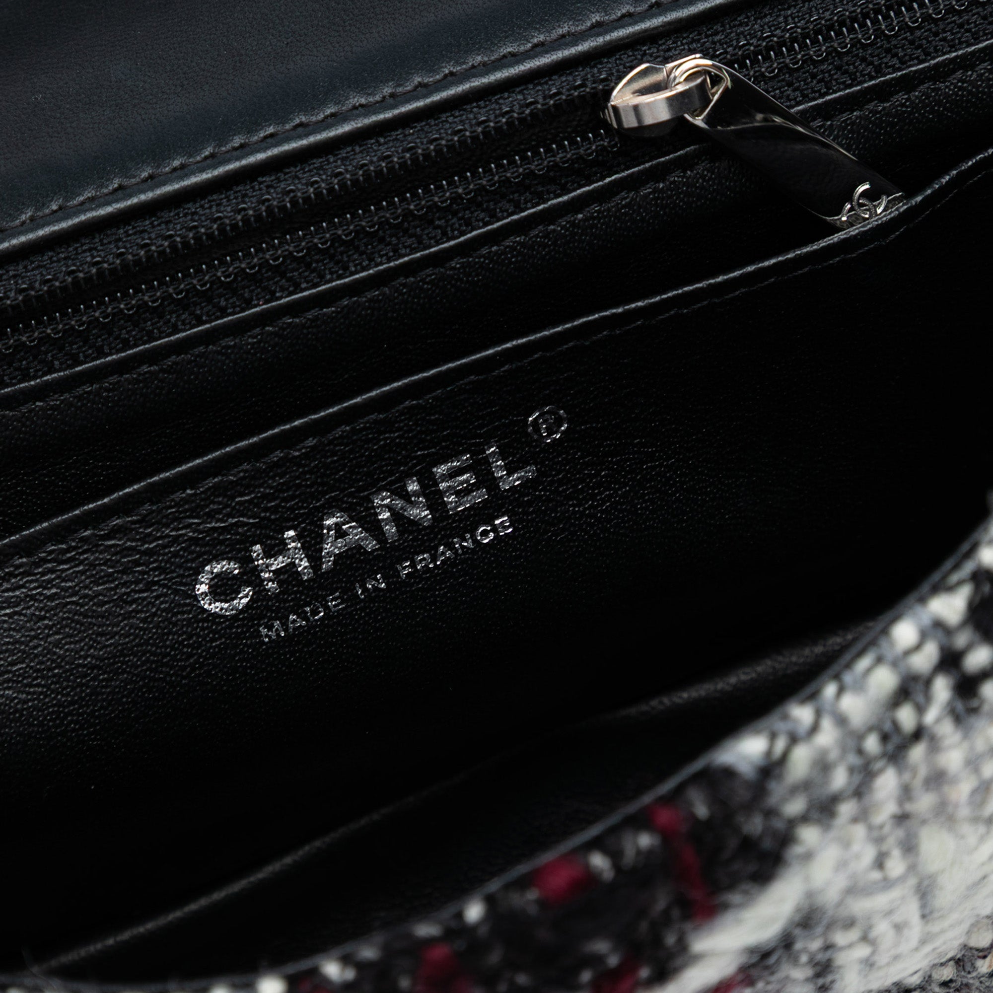 Chanel Mini Rectangular Quilted Tweed Single Flap - image 5