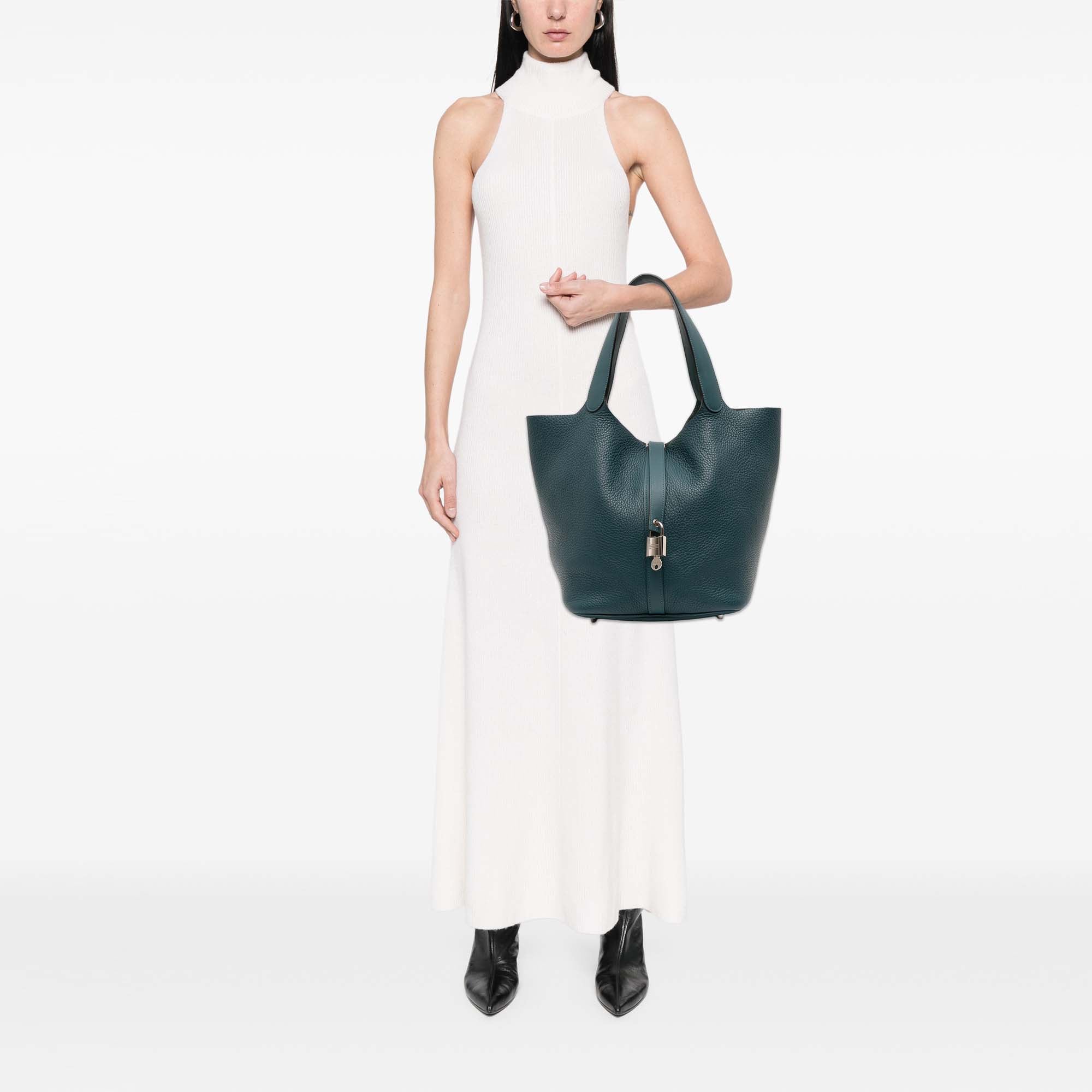 Hermès Clemence Picotin Lock 26 - image 8
