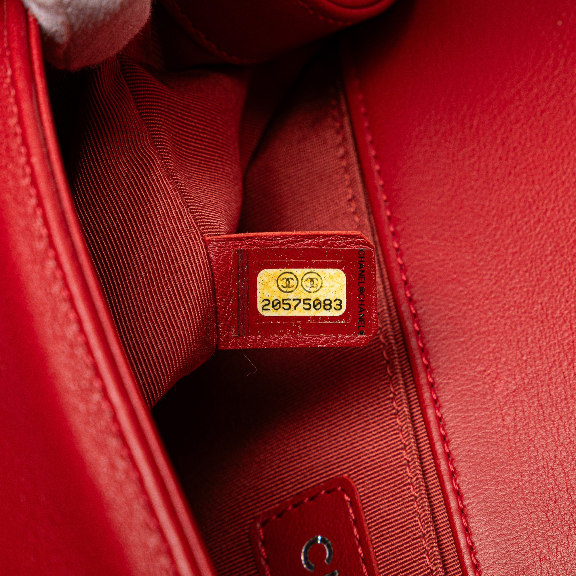 Chanel Old Medium Quilted Lambskin Boy Flap - image 6