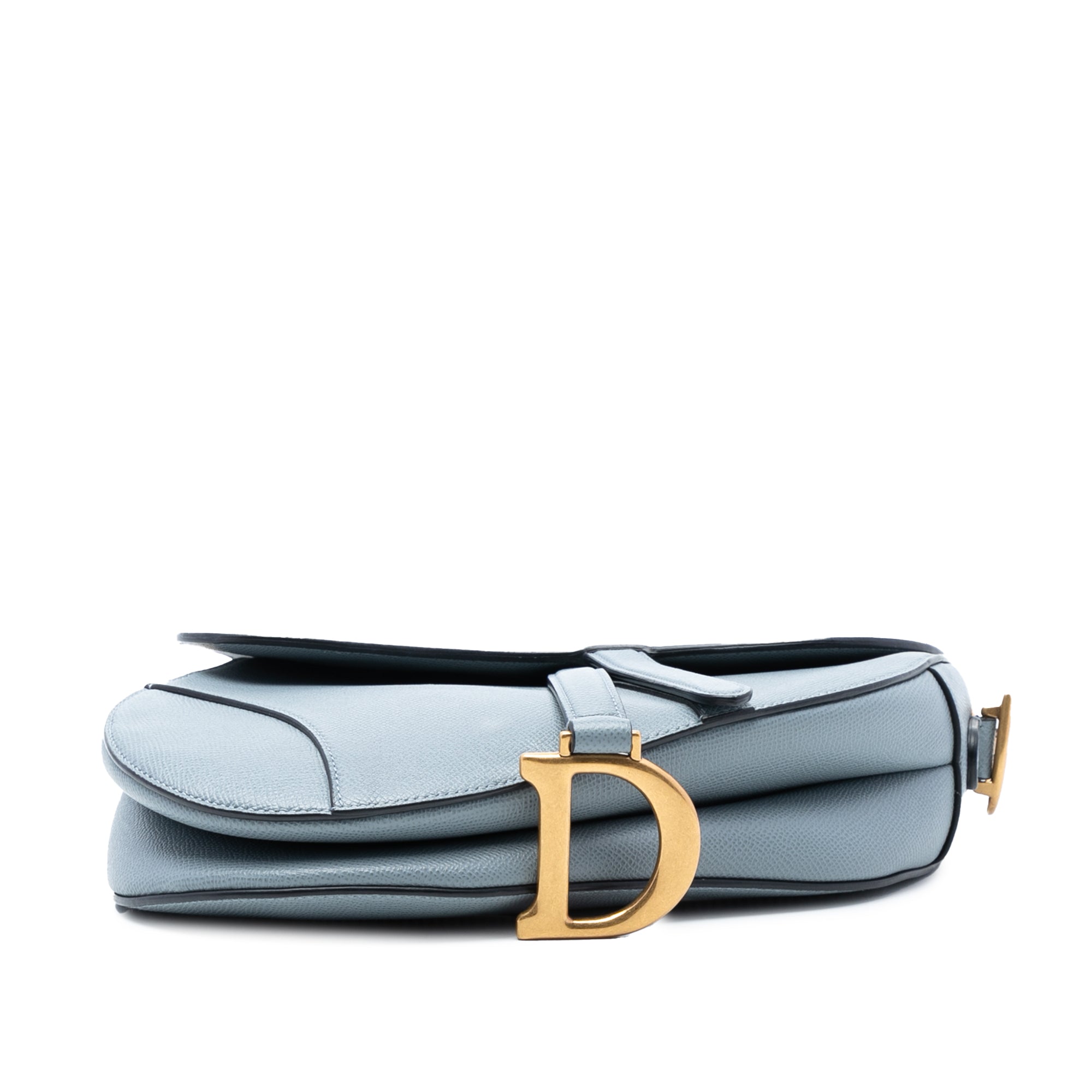 Dior Grained Calfskin Saddle Bag - image 3