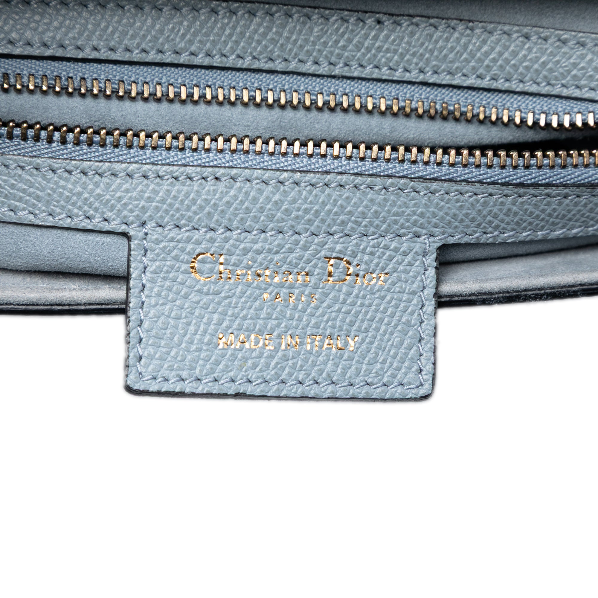 Dior Grained Calfskin Saddle Bag - image 5