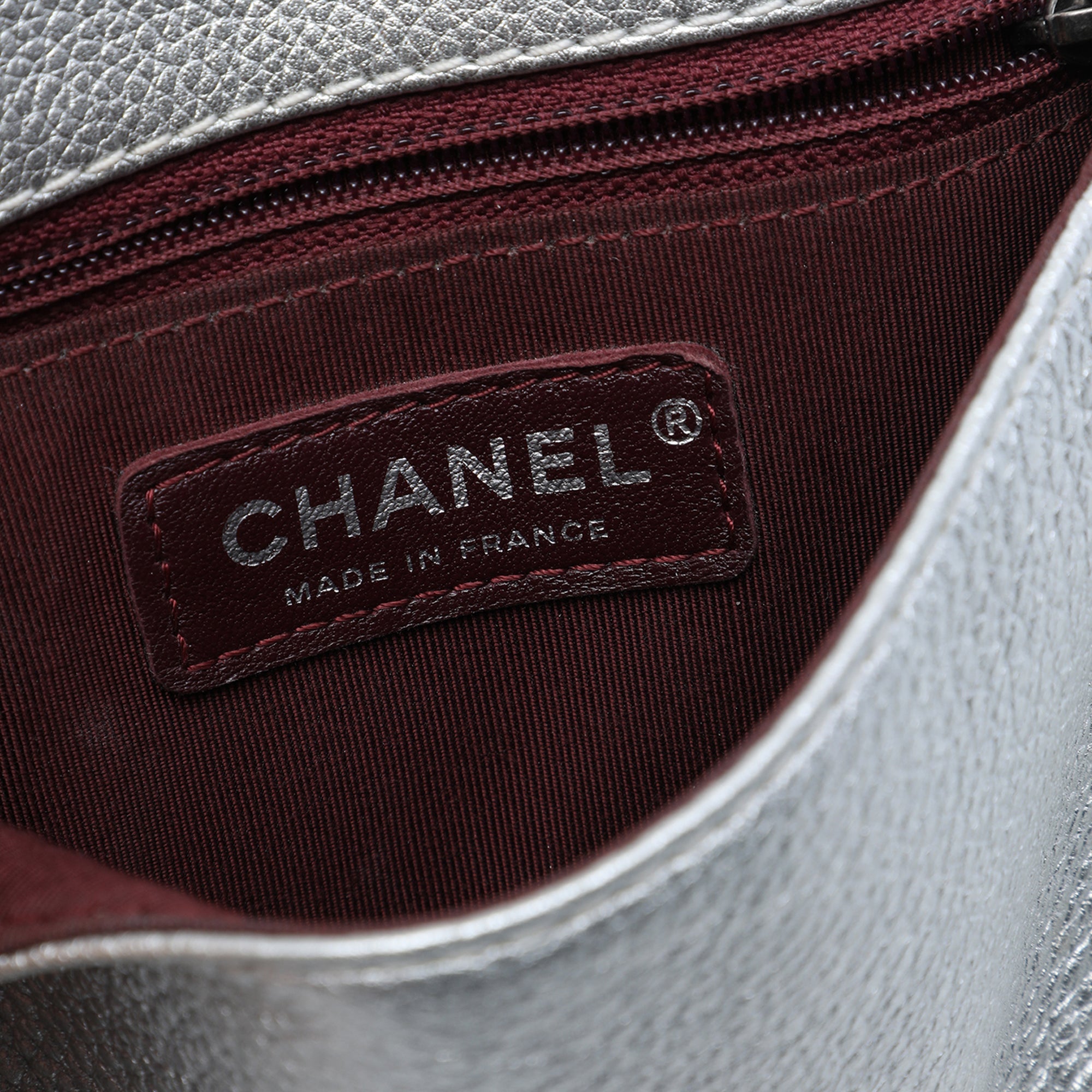 Chanel Metallic Grained Calfskin Pilot Essentials Double Sided Flap - image 5