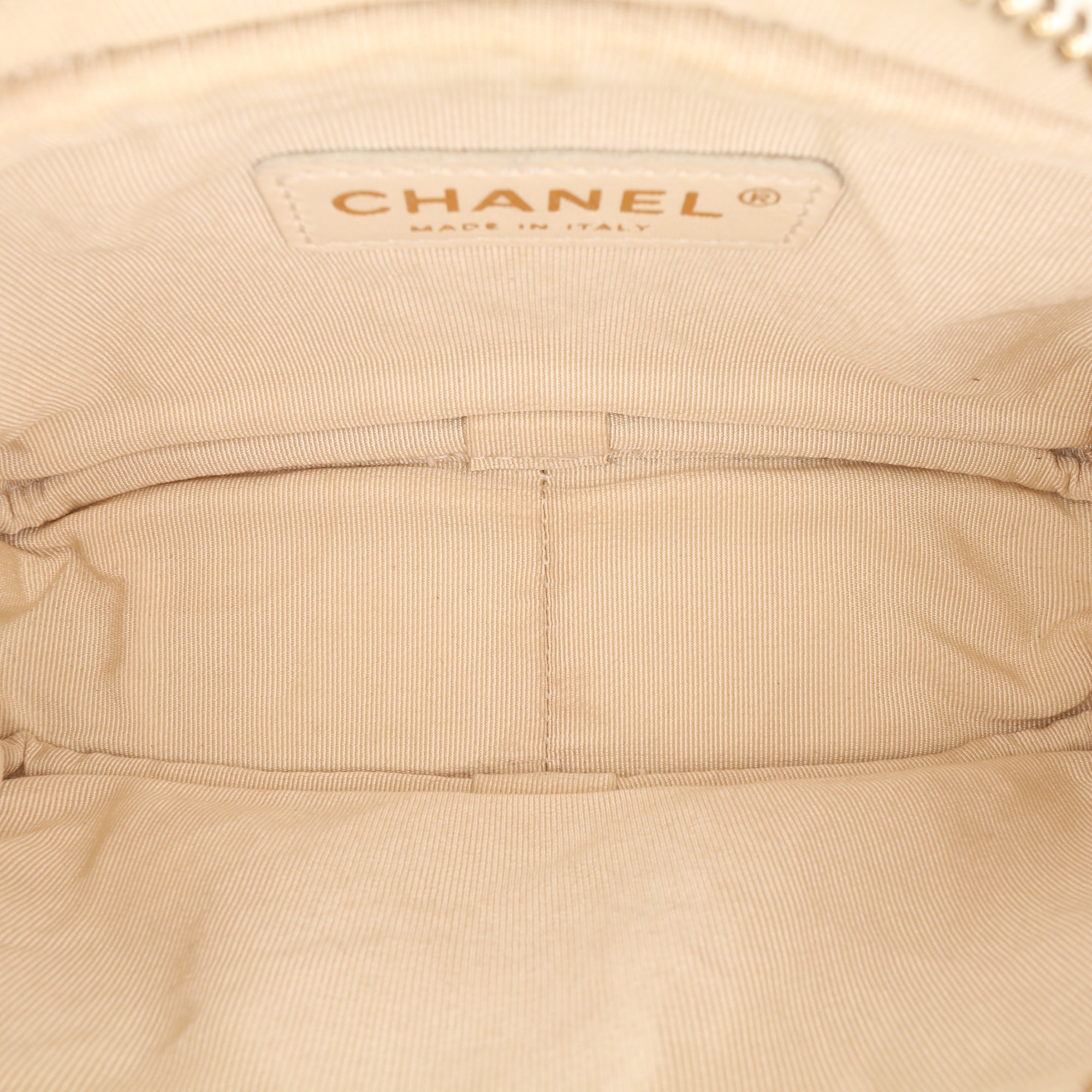 Chanel Small CC Flat Quilted Caviar Camera Bag - image 4