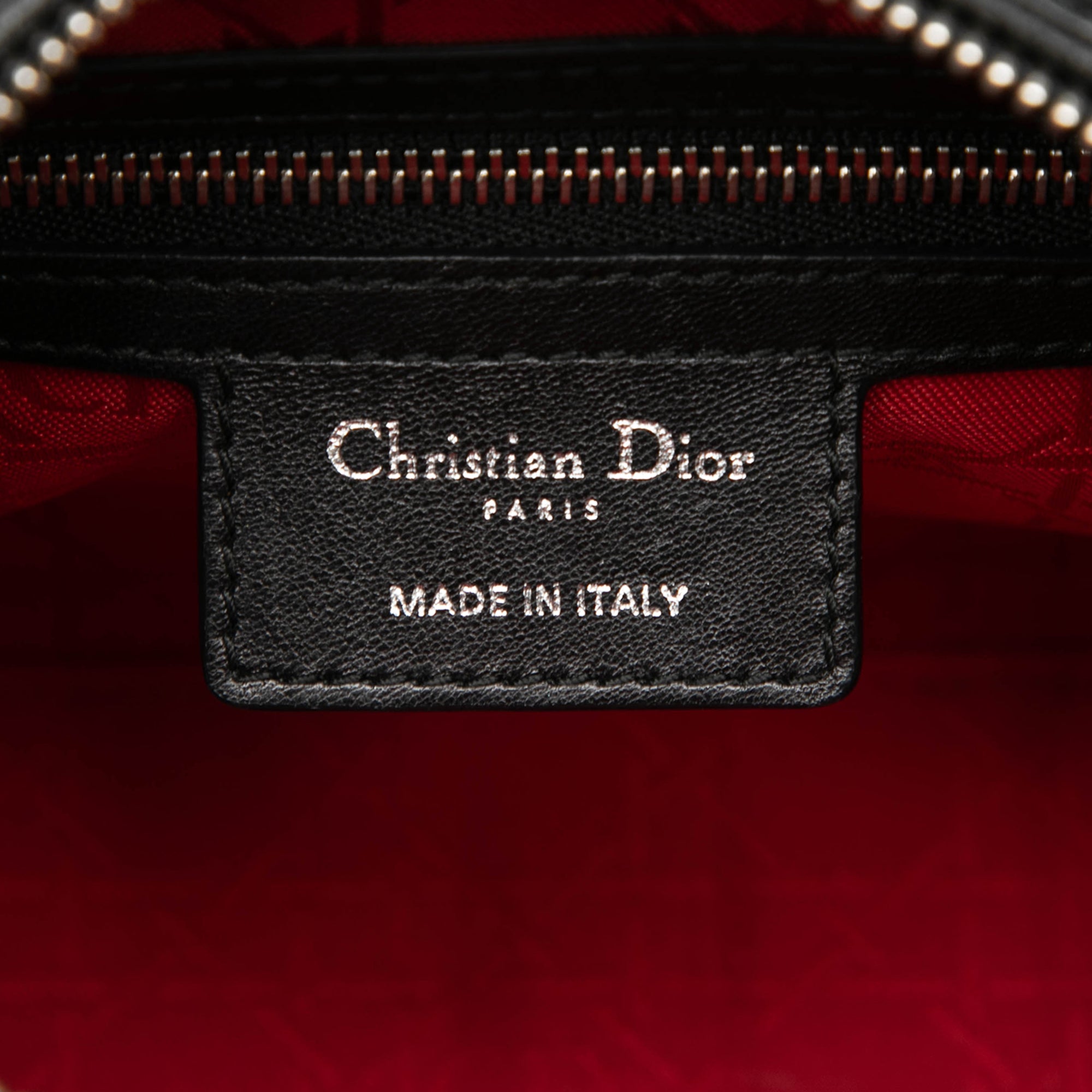 Dior Medium Lambskin Cannage Lady Dior - image 5