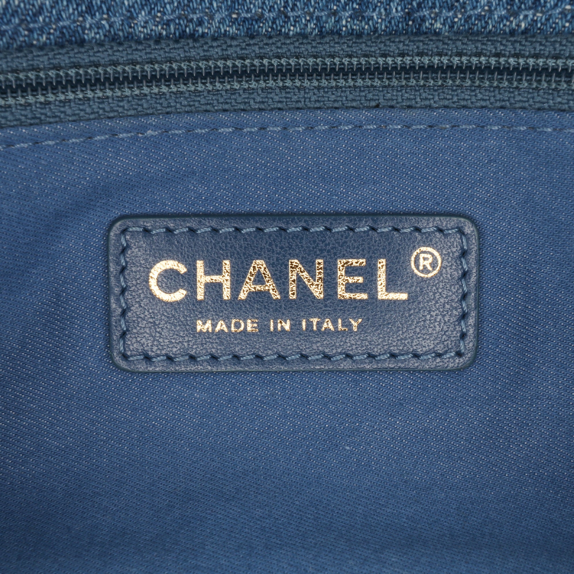 Chanel Mini Rectangular Quilted Denim Mood Flap - image 5