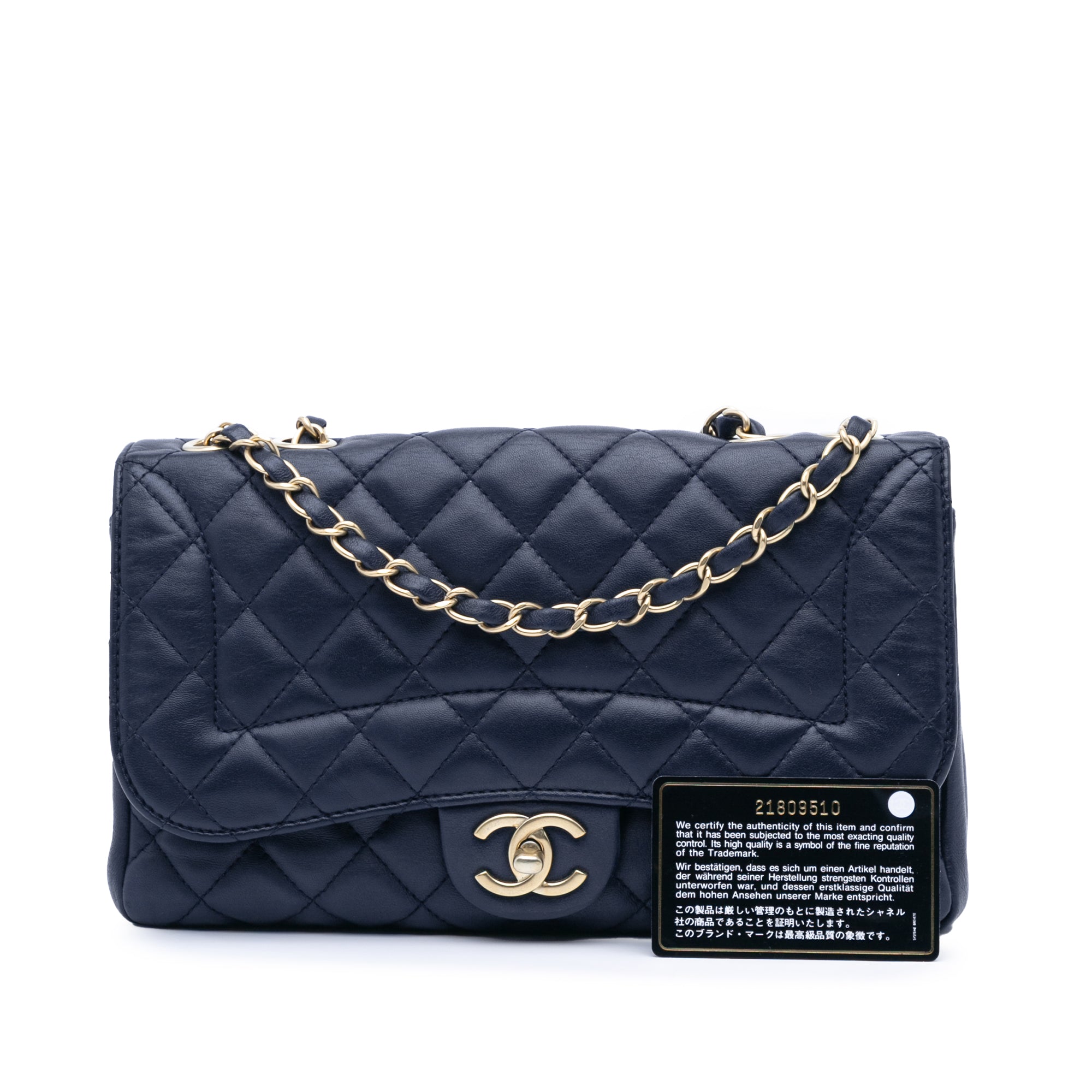 Chanel Medium Quilted Lambskin Mademoiselle Chic Flap - image 10