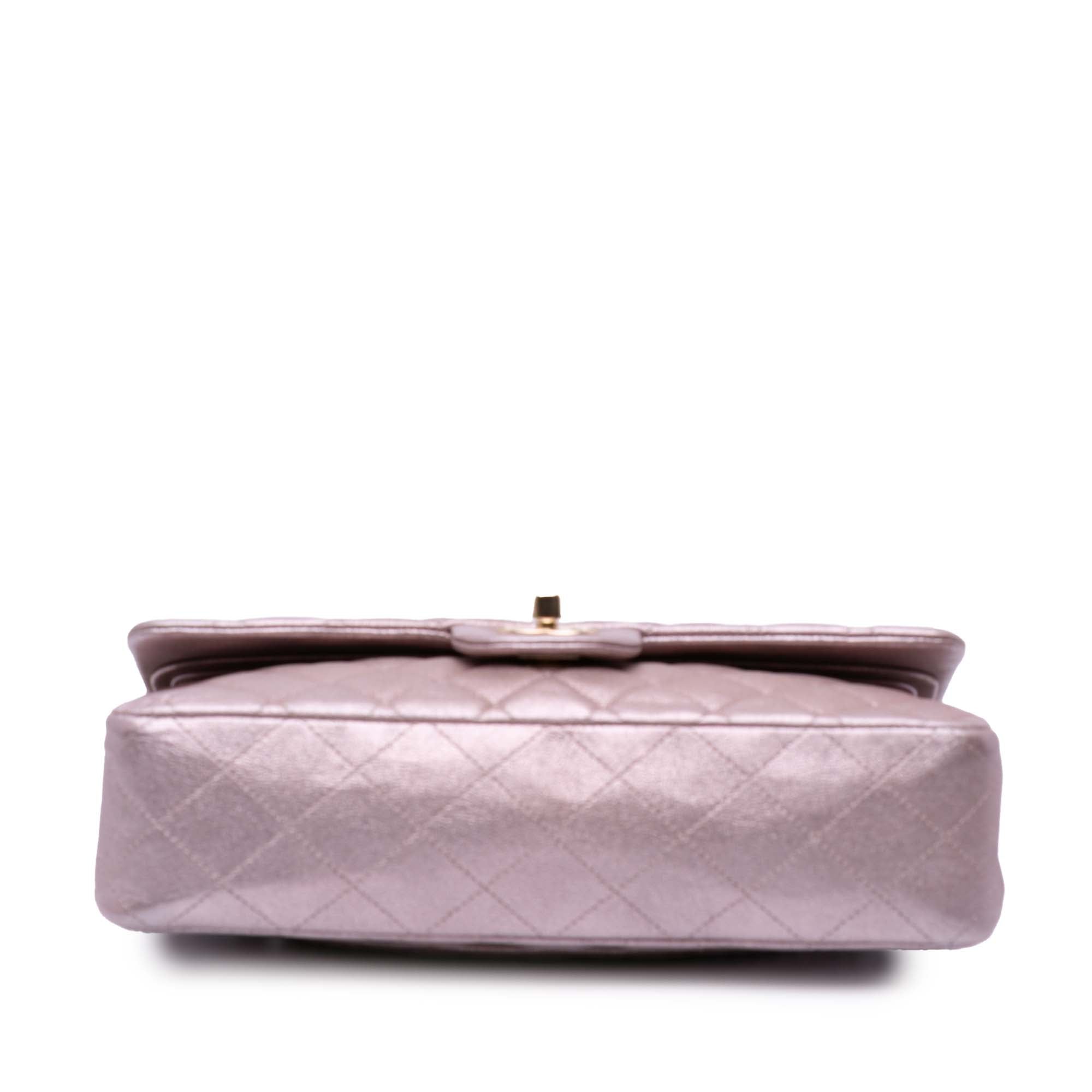 Chanel Medium Classic Iridescent Calfskin Double Flap - image 3