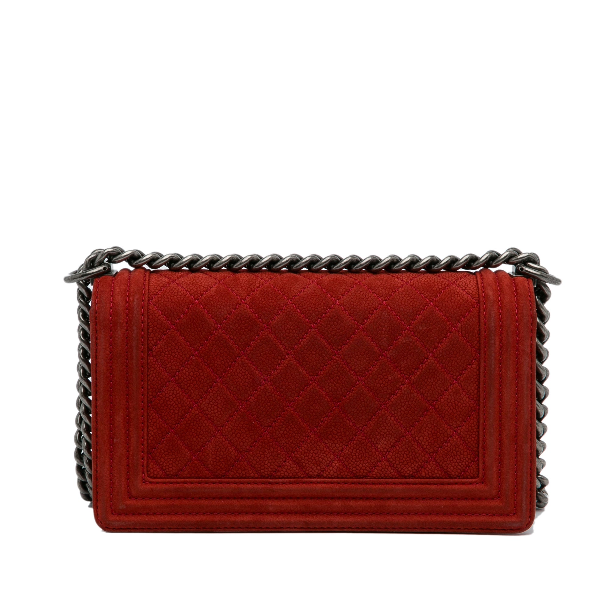 Chanel Old Medium Quilted Caviar Boy Flap - image 3