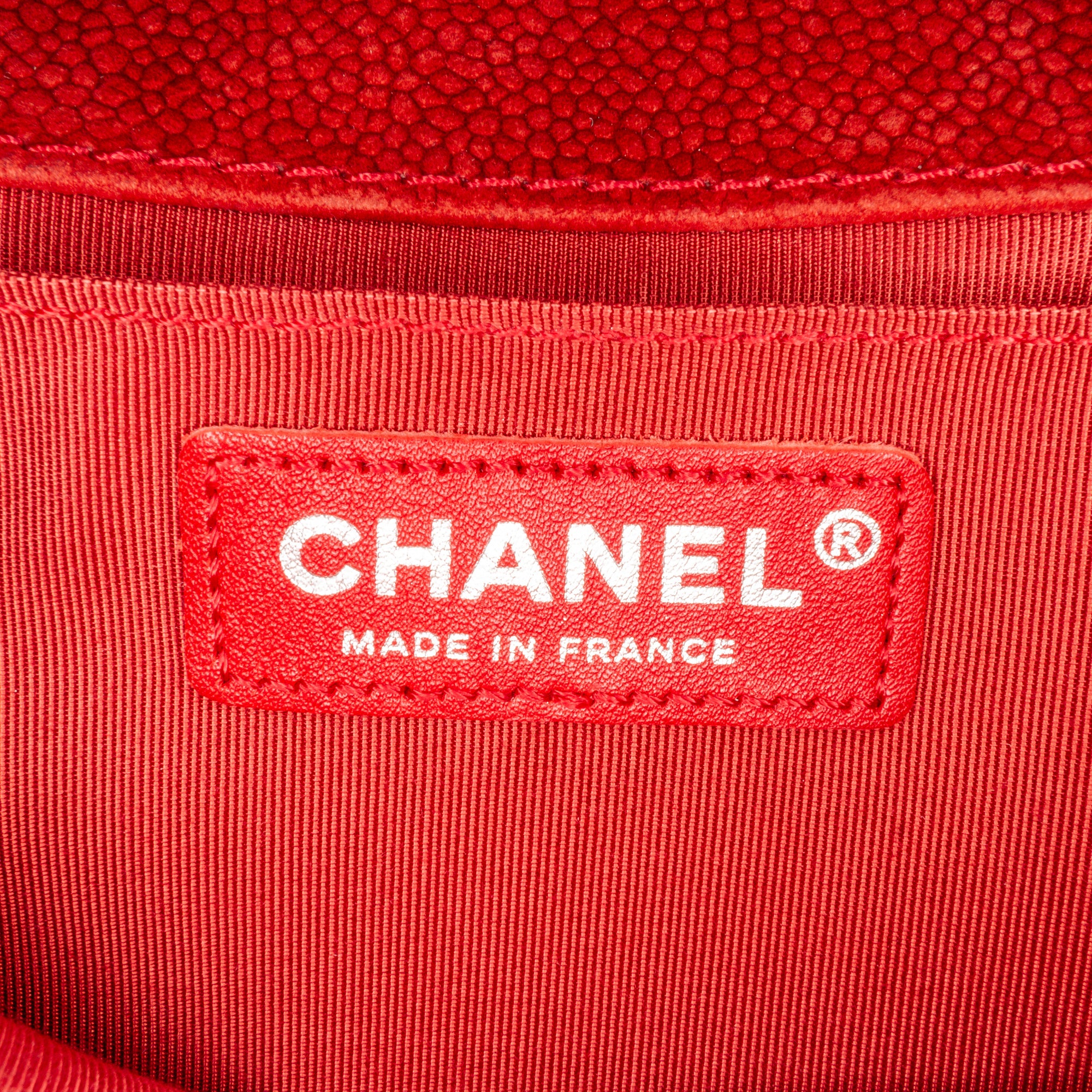 Chanel Old Medium Quilted Caviar Boy Flap - image 7