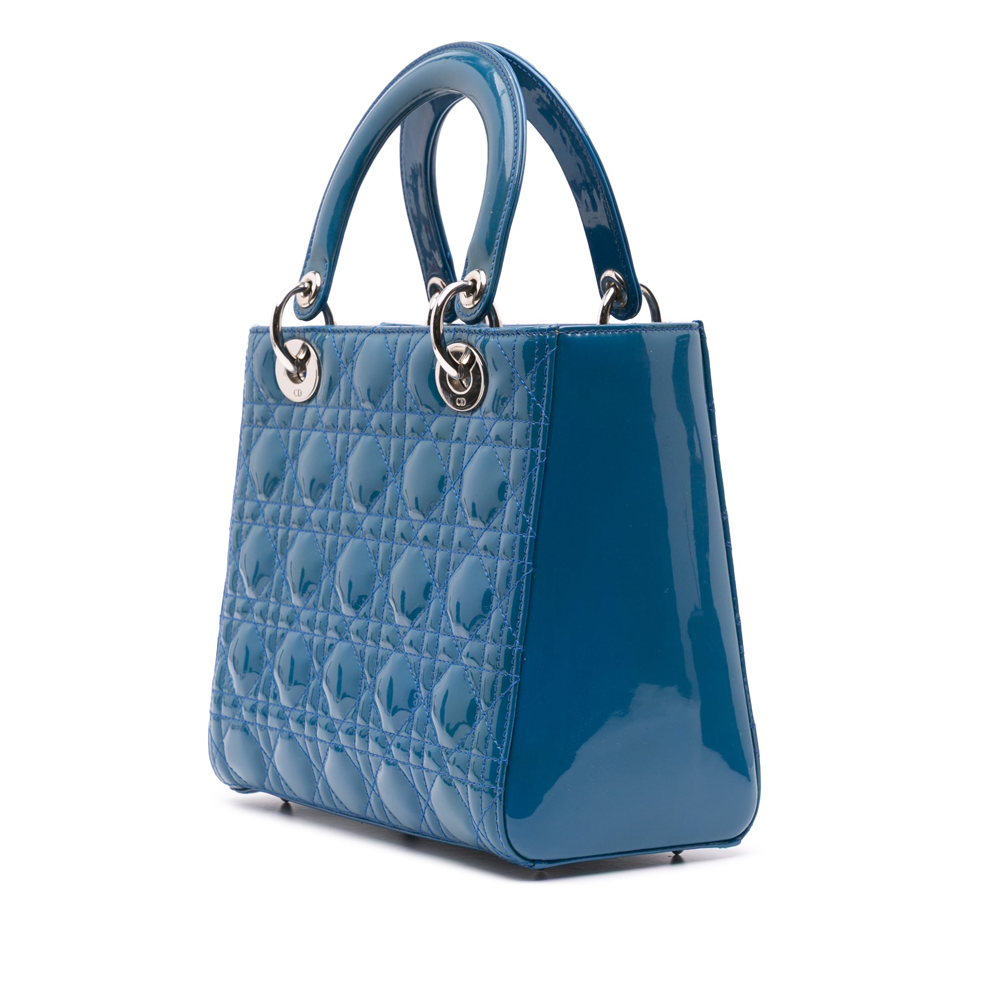 Dior Medium Patent Cannage Lady Dior - image 2